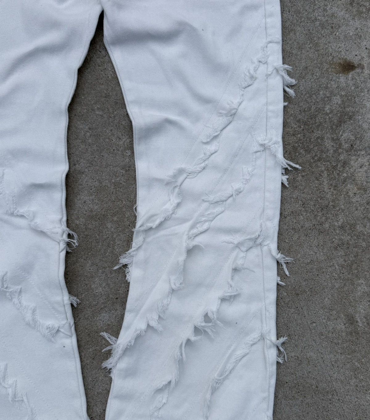 Other Vintage Y2K avantgarde opium flared light jeans Size US 30 / EU 46 - 3 Thumbnail
