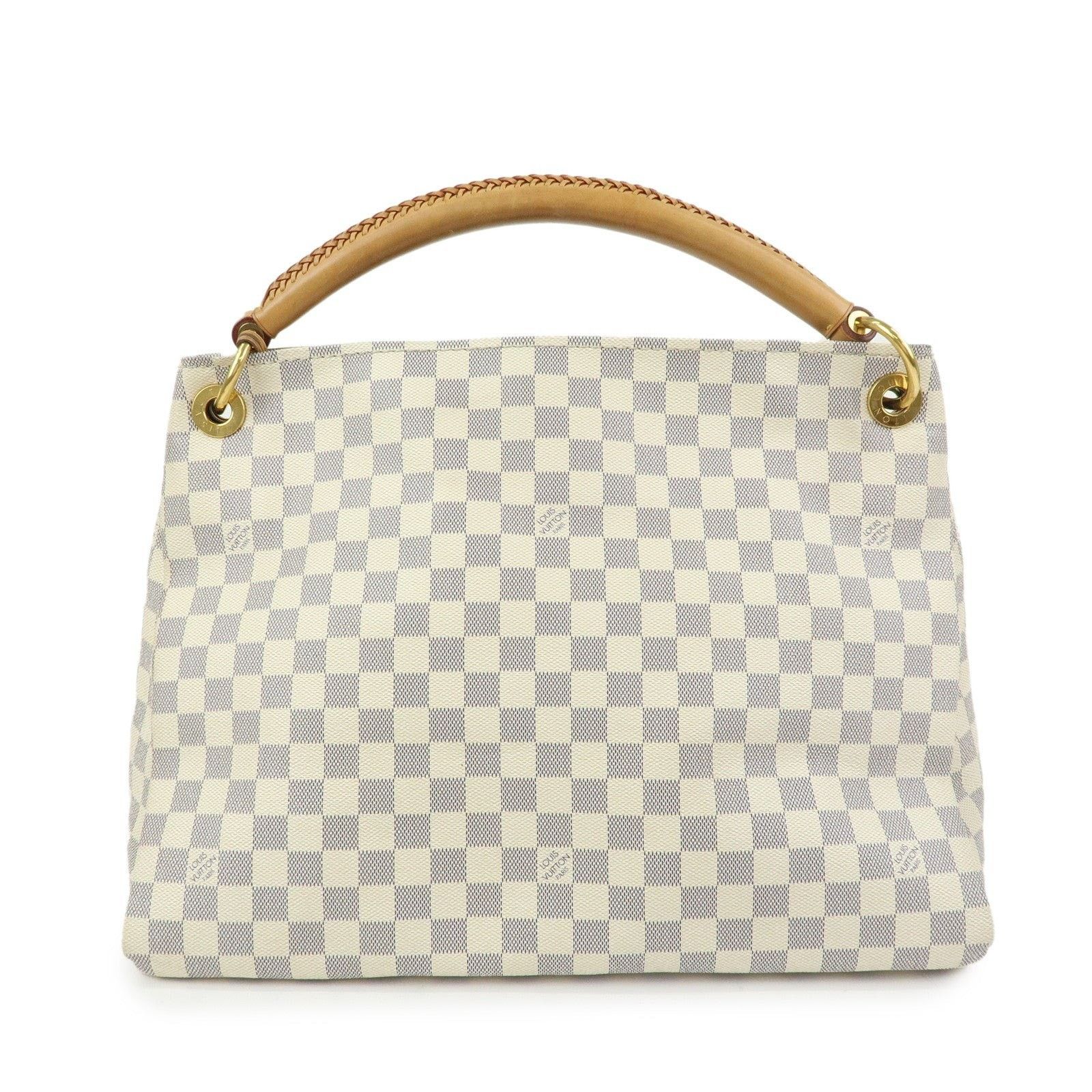 Louis Vuitton Louis Vuitton Damier Azur Artsy MM Shoulder Bag Size ONE SIZE - 1 Thumbnail
