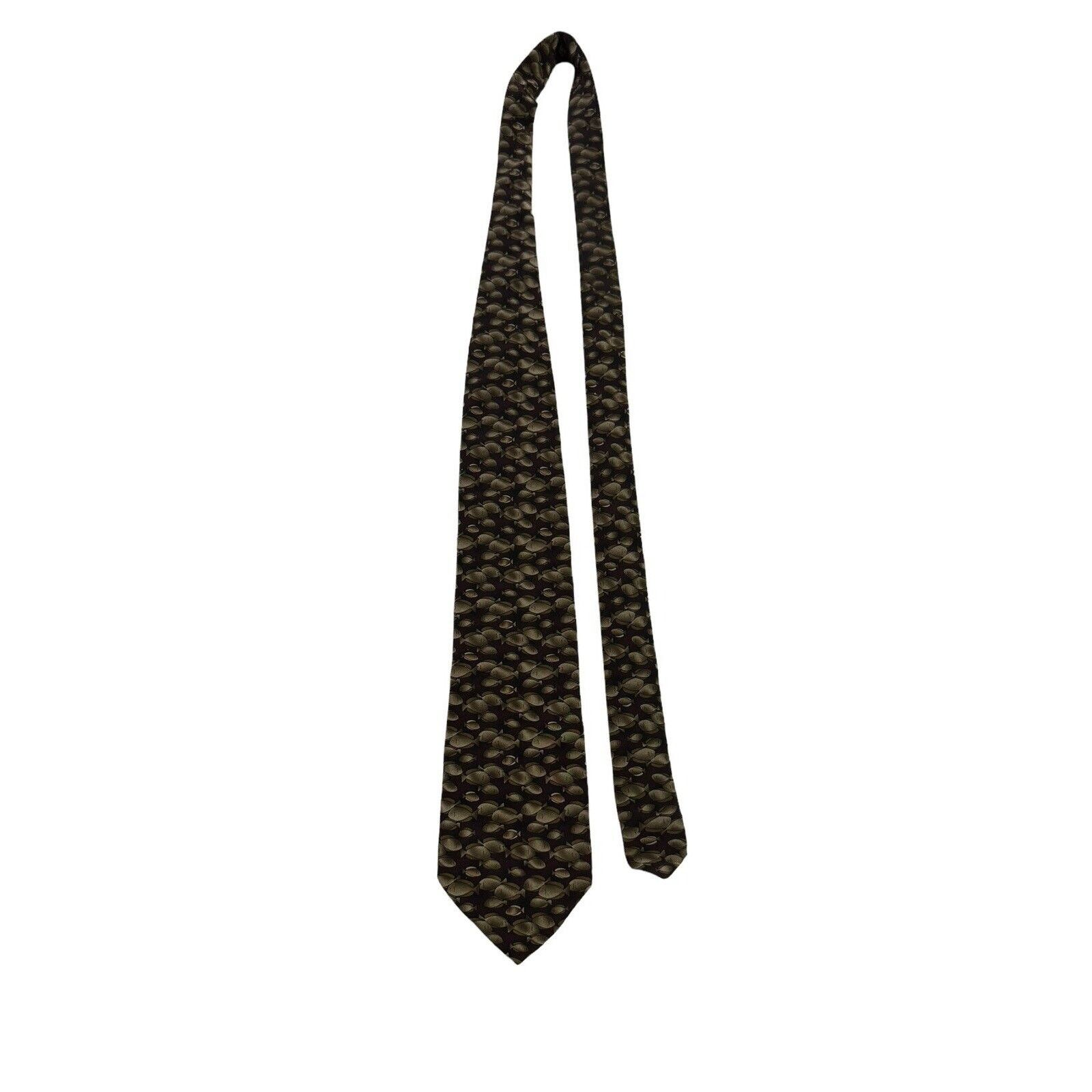 Other Ties To Nature Fish Vintage Novelty 100% Silk Necktie Size ONE SIZE - 2 Thumbnail