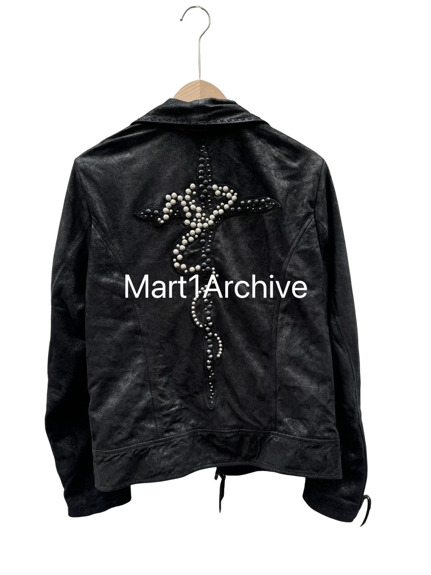 KMRii KMRii Studded Sheepskin Leather Jacket Size 3 Size US L / EU 52-54 / 3 - 1 Thumbnail