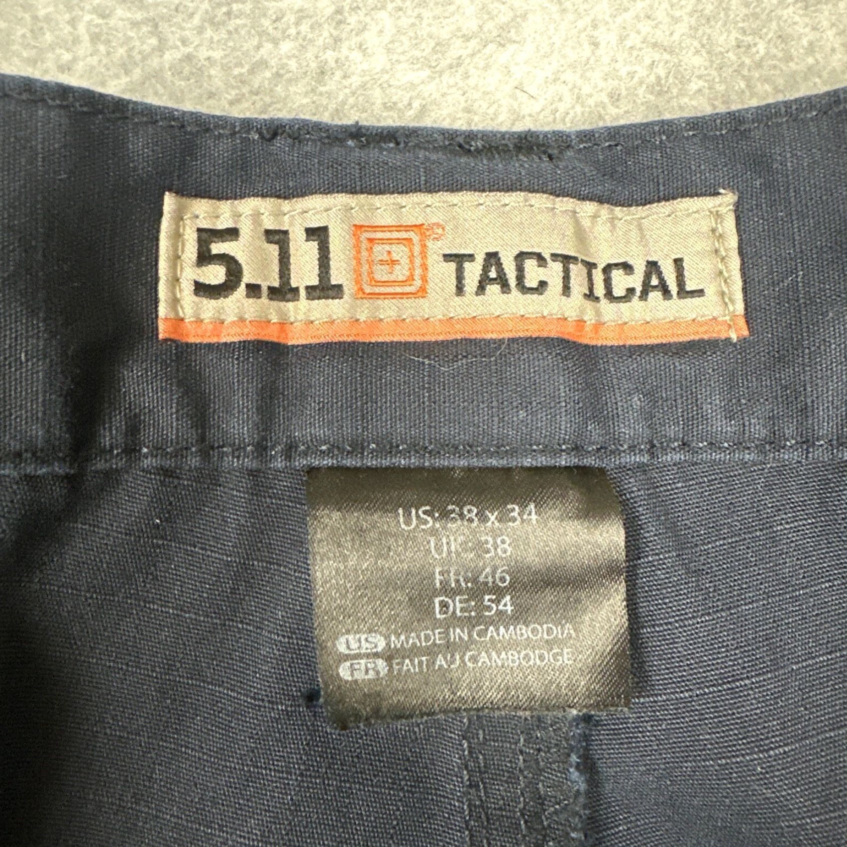 Vintage 5.11 Tactical Pants Mens 38(36)x34 Taclite Pro Cargo Ripstop Work Navy TDU Size US 36 / EU 52 - 2 Thumbnail