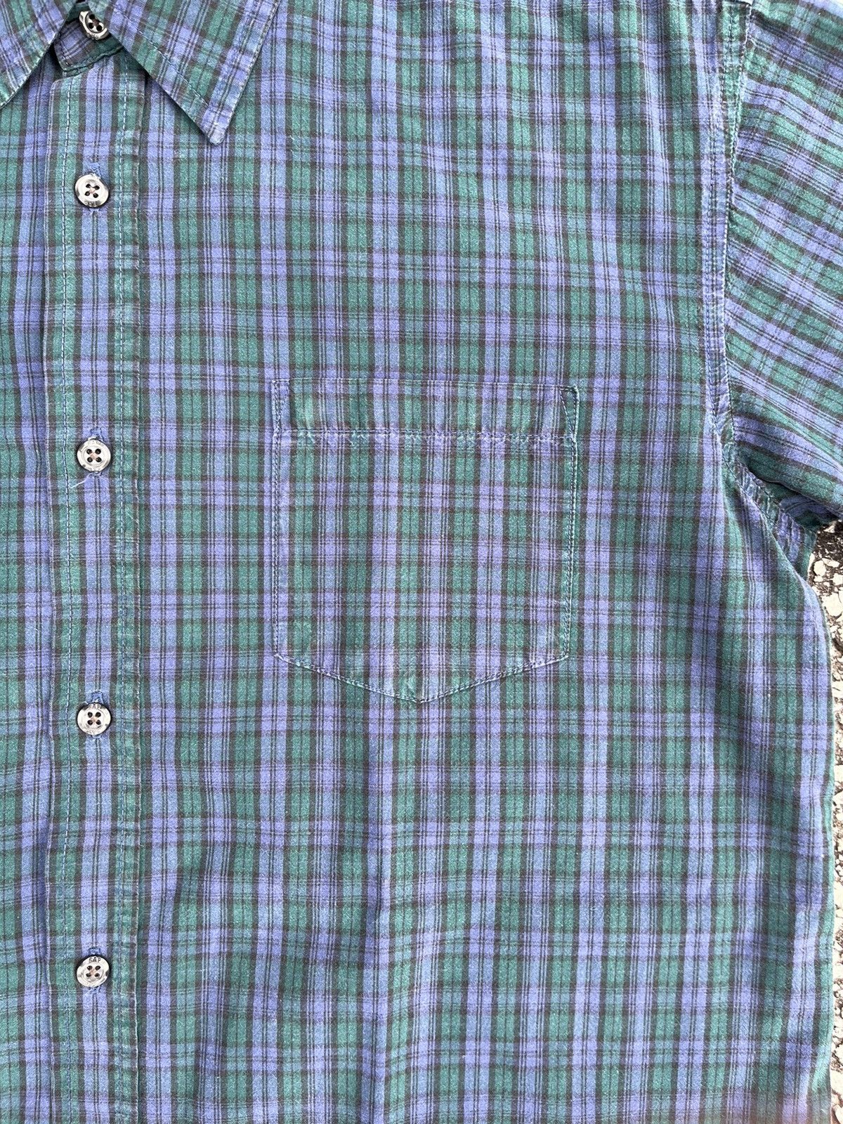 Gap × Vintage Vintage Gap Green and Purple Button Up Size XL / US 12-14 / IT 48-50 - 3 Thumbnail