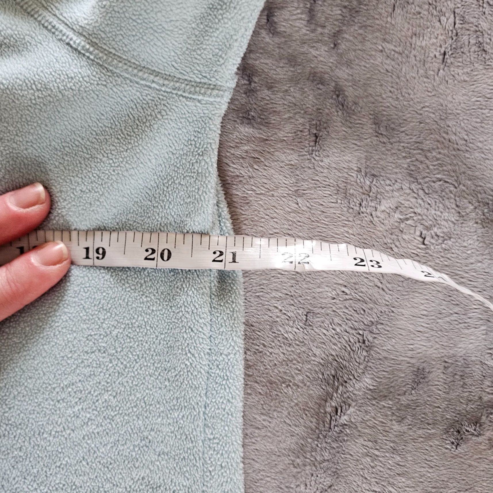 Vintage L.L. Bean Sweater Top Womens Large Green Fleece 1/4 Zip Long Sleeve Classic Basic Size L / US 10 / IT 46 - 7 Thumbnail