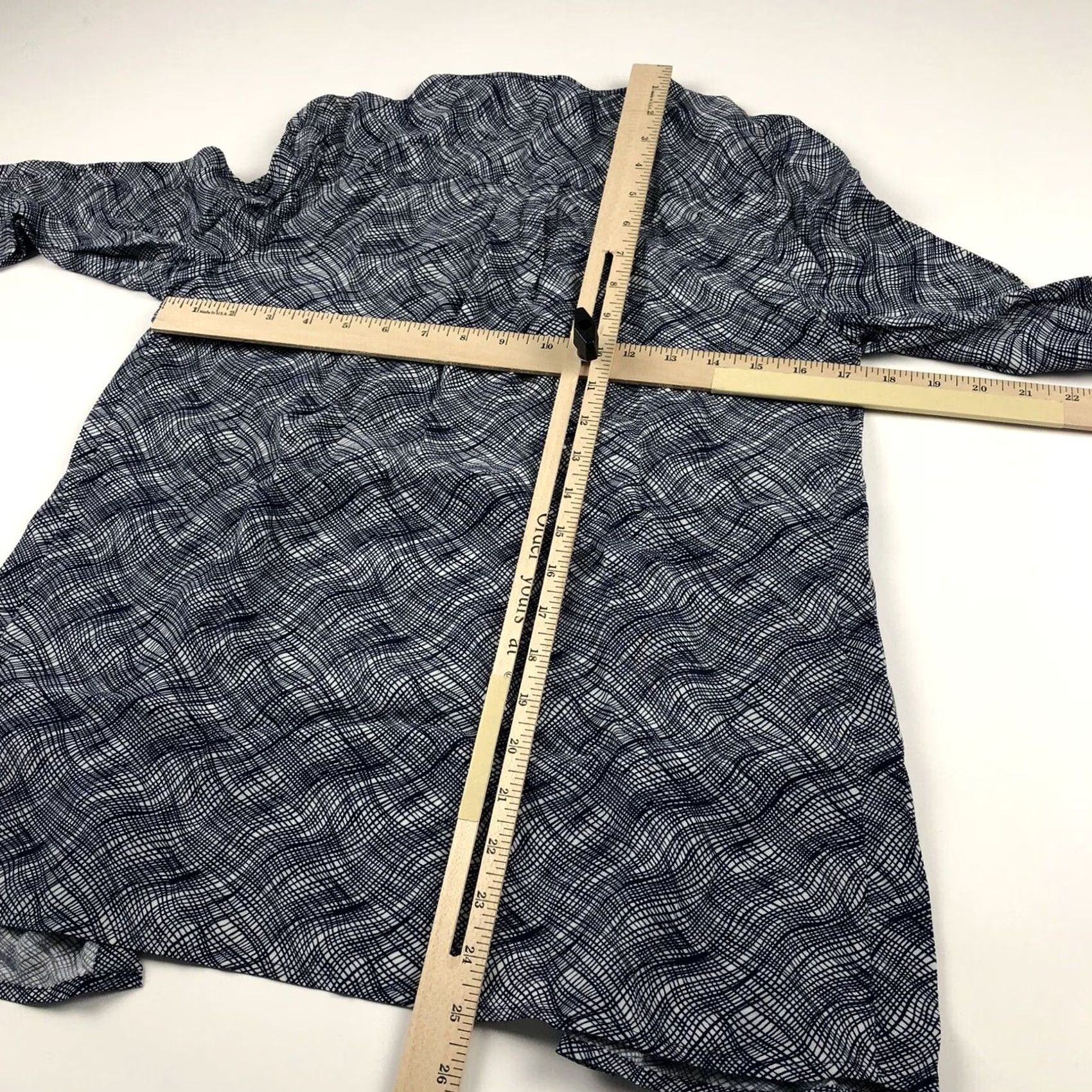 Boden Boden Blue Women's Button Front Long Sleeve Shirt Size XS / US 0-2 / IT 36-38 - 6 Thumbnail