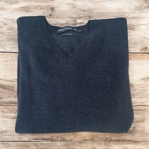 Polo Ralph Lauren Vintage POLO Golf Ralph Lauren 100% Merino Wool Sweater Size US XL / EU 56 / 4 - 1 Thumbnail
