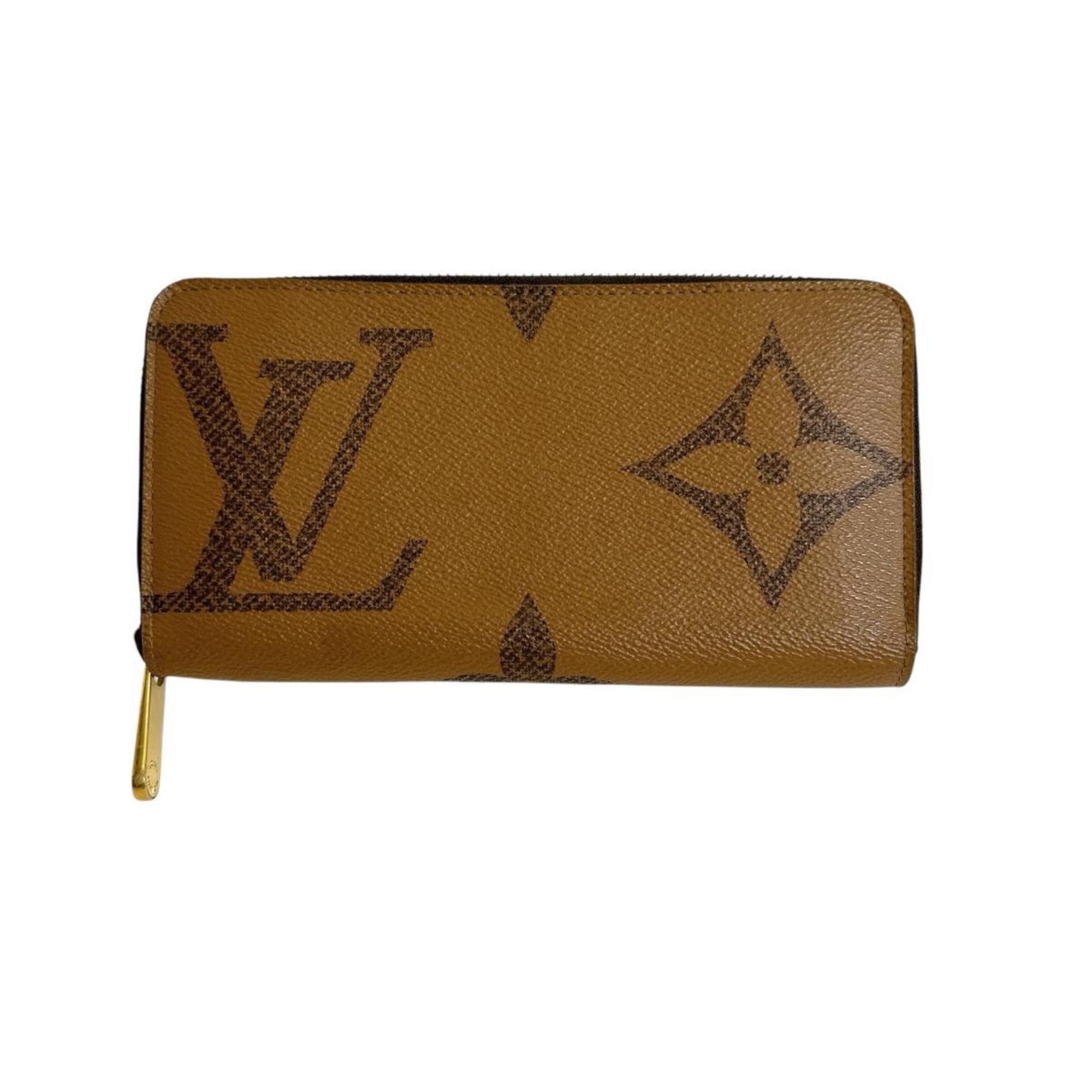 Louis Vuitton Louis Vuitton Monogram Giant Zippy Wallet in Canvas, Brown, M69353 Size ONE SIZE - 1 Thumbnail