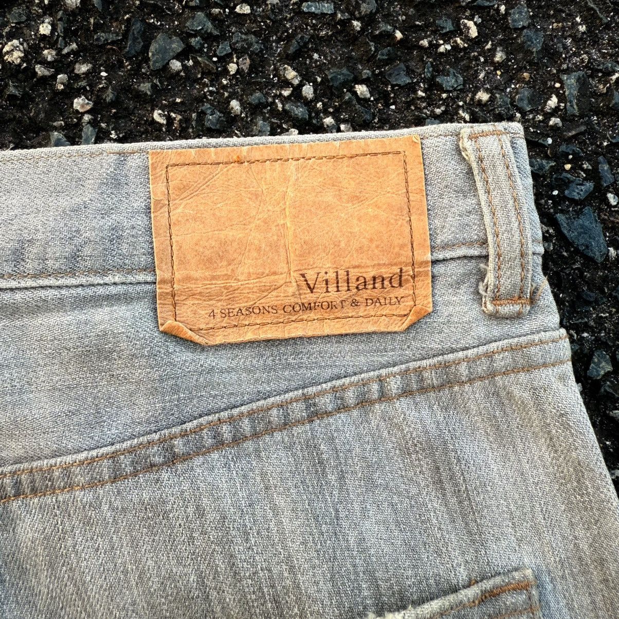 Japanese Brand × Jean × Vintage VINTAGE VILLAND STRAIGHT FADED RIPPEP JEAN DENIM PANTS Size US 36 / EU 52 - 11 Thumbnail