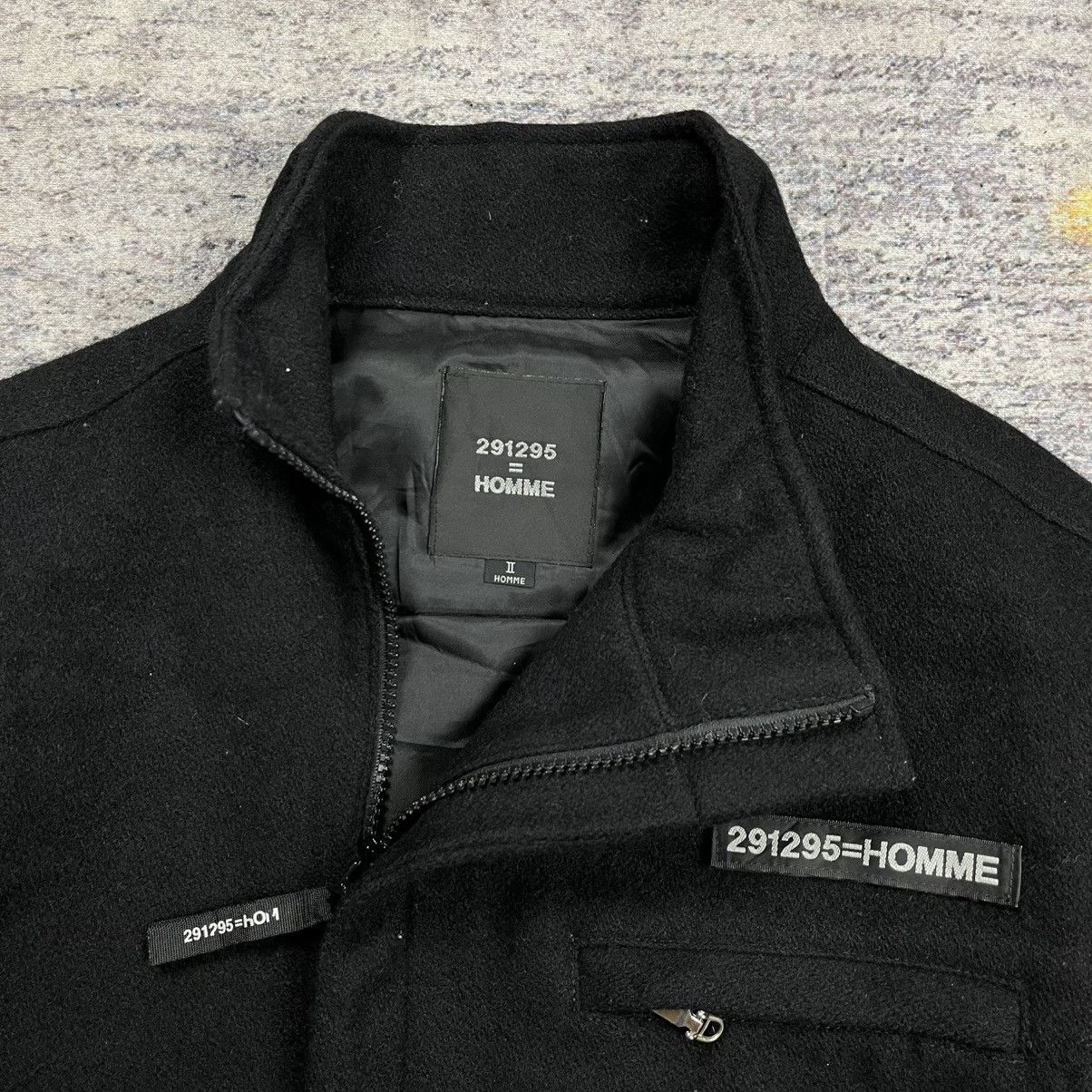 20471120 291295=Homme asymmetrical wool work jacket Size US M / EU 48-50 / 2 - 5 Thumbnail