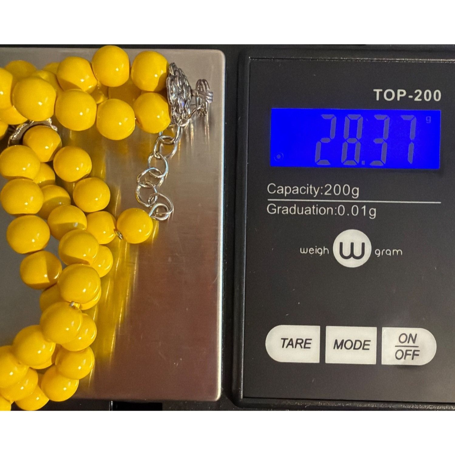 Other Vintage Multi Strand Yellow Bead Braided Bracelet Lobster Cl Size ONE SIZE - 5 Thumbnail