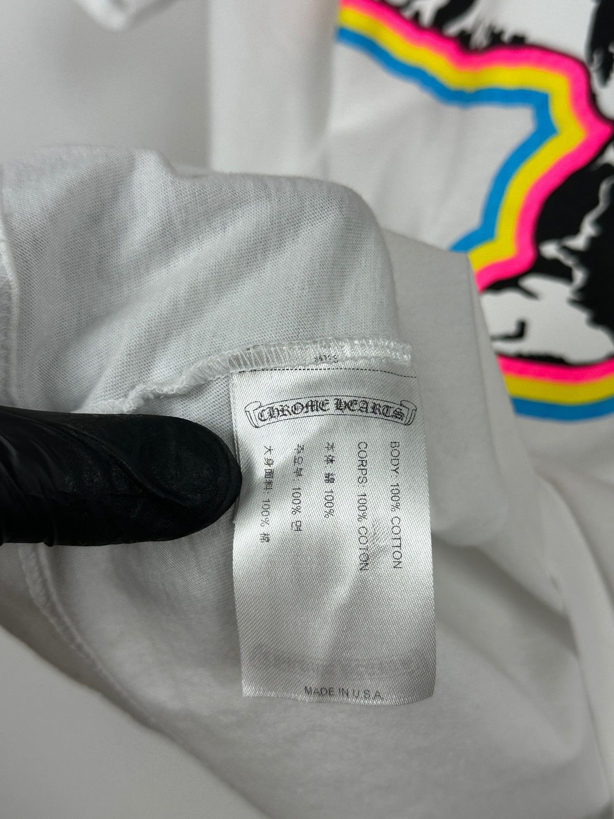 Chrome Hearts Chrome Hearts Foti Rainbow Skull White T-Shirt Size US M / EU 48-50 / 2 - 19 Thumbnail
