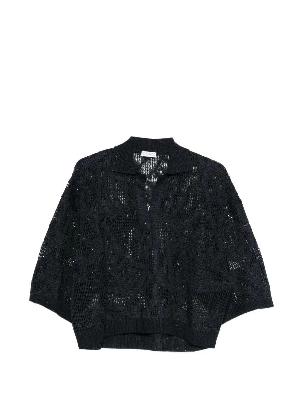 Brunello Cucinelli Polo Dazzling Water Lillies Size L / US 10 / IT 46 - 1 Thumbnail