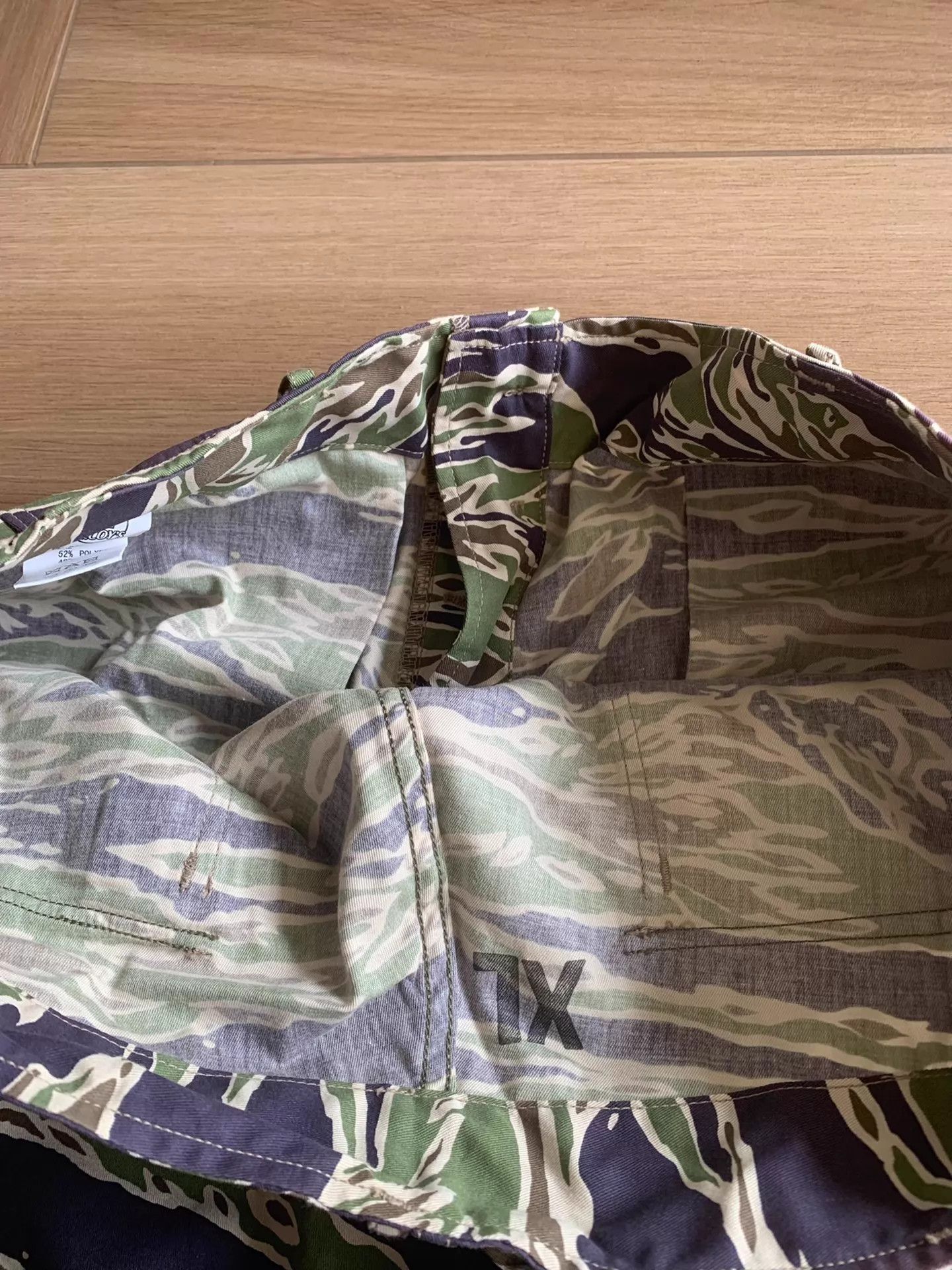 The Real McCoy's The Real McCoy's Tiger Camo 60s Lightweight Cargos XL Size US 36 / EU 52 - 3 Thumbnail
