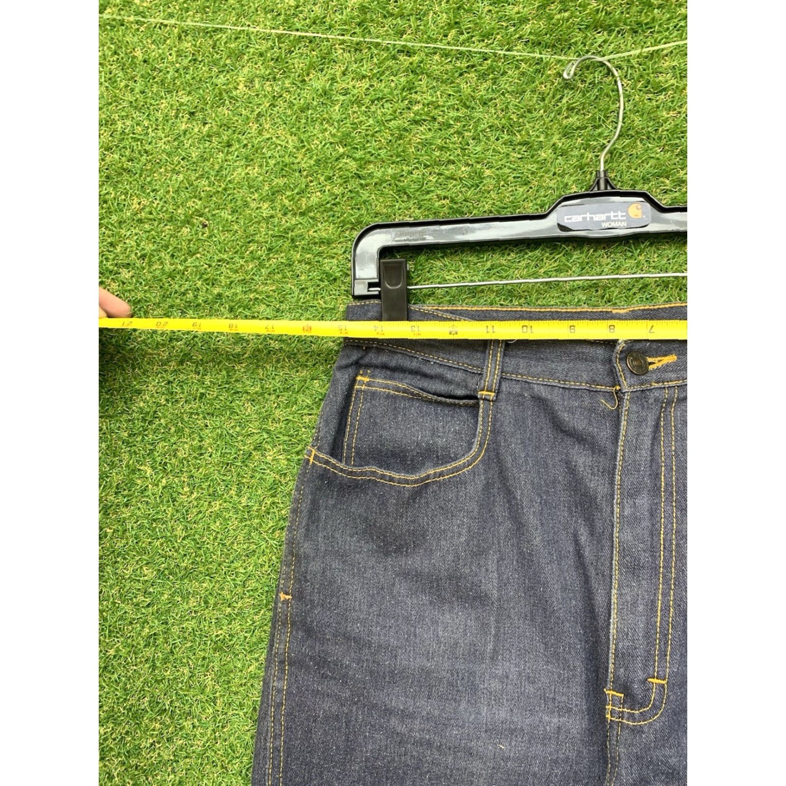 Vintage Vintage Montgomery Ward Jeans Womens 16 Regular 30x34 Denim Blue Mod Go-Go 1980s Womens Jeans Size 38" / US 16 / IT 52 - 7 Thumbnail