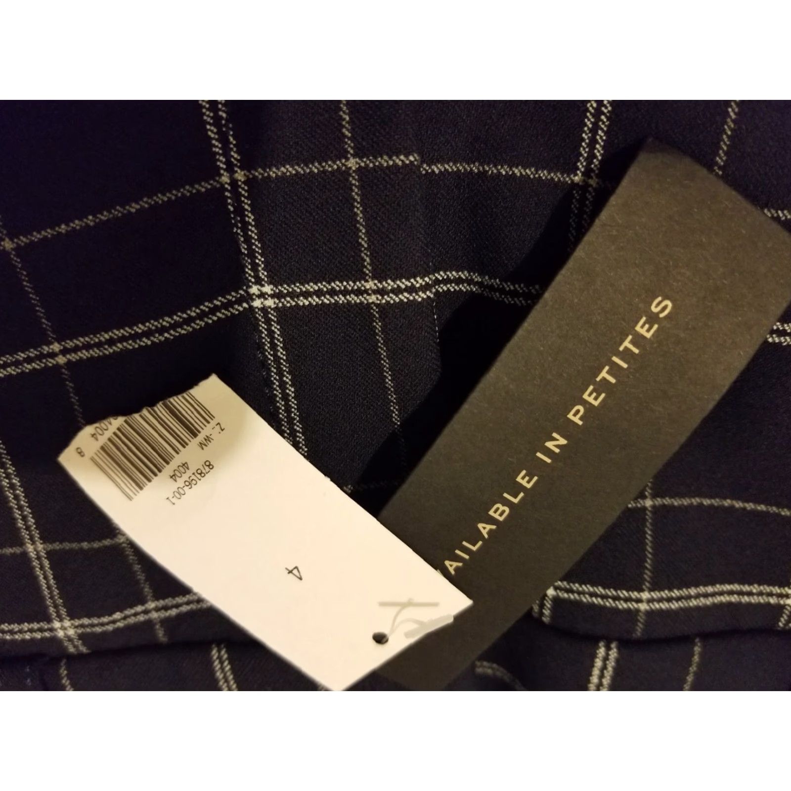 Banana Republic Womens Banana Republic Dress Pants 4 Navy Blue Chino Khaki Slacks Trousers Dress Pants Womens Size 27" / US 4 / IT 40 - 6 Thumbnail