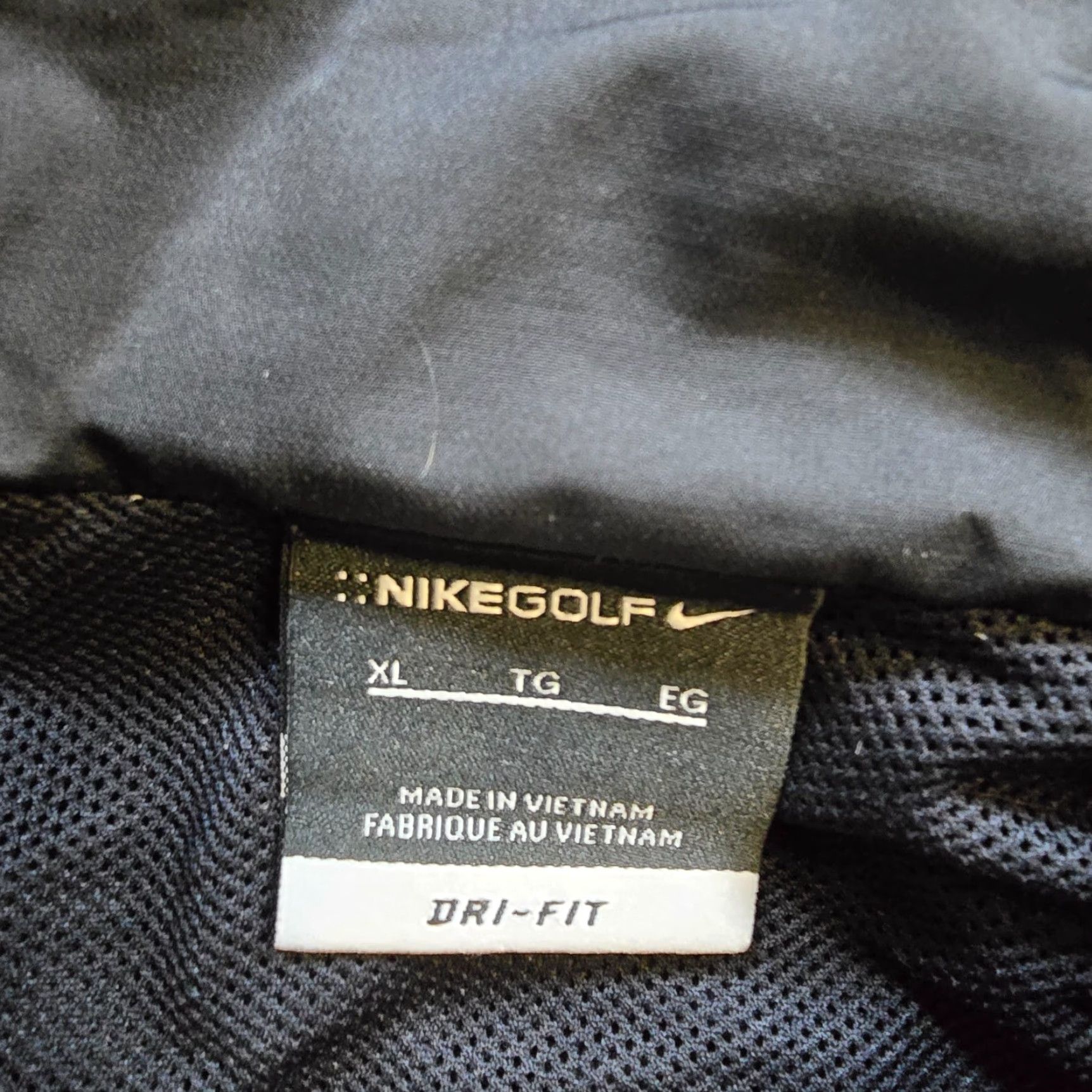 Nike Nike Jacket Mens XL Black Golf Full Zip Pockets Lined Windbreaker Casual Sports Athleisure Windbreaker, Nike Golf, Full Zip, Lined, Golf, Black, Mens Size US XL / EU 56 / 4 - 4 Thumbnail