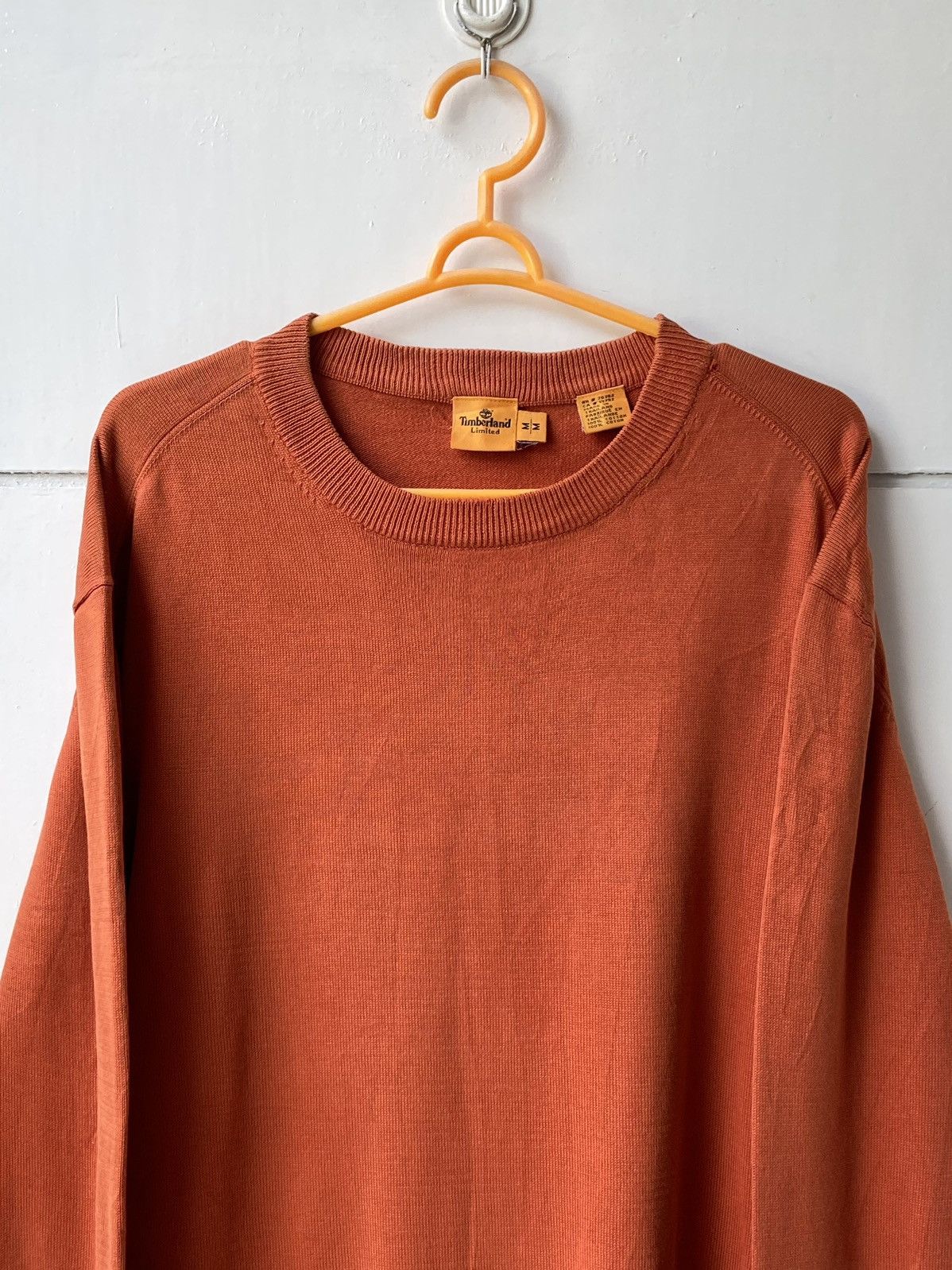 Timberland TIMBERLAND Orange Long Sleeve T-shirt Size US S / EU 44-46 / 1 - 11 Thumbnail