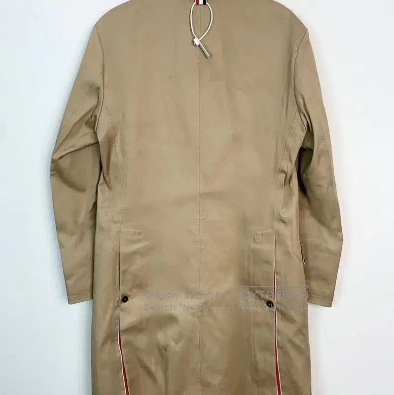 Thom Browne Thom Browne Women's Khaki Cotton Trench Coat . Size XL / US 12-14 / IT 48-50 - 2 Thumbnail