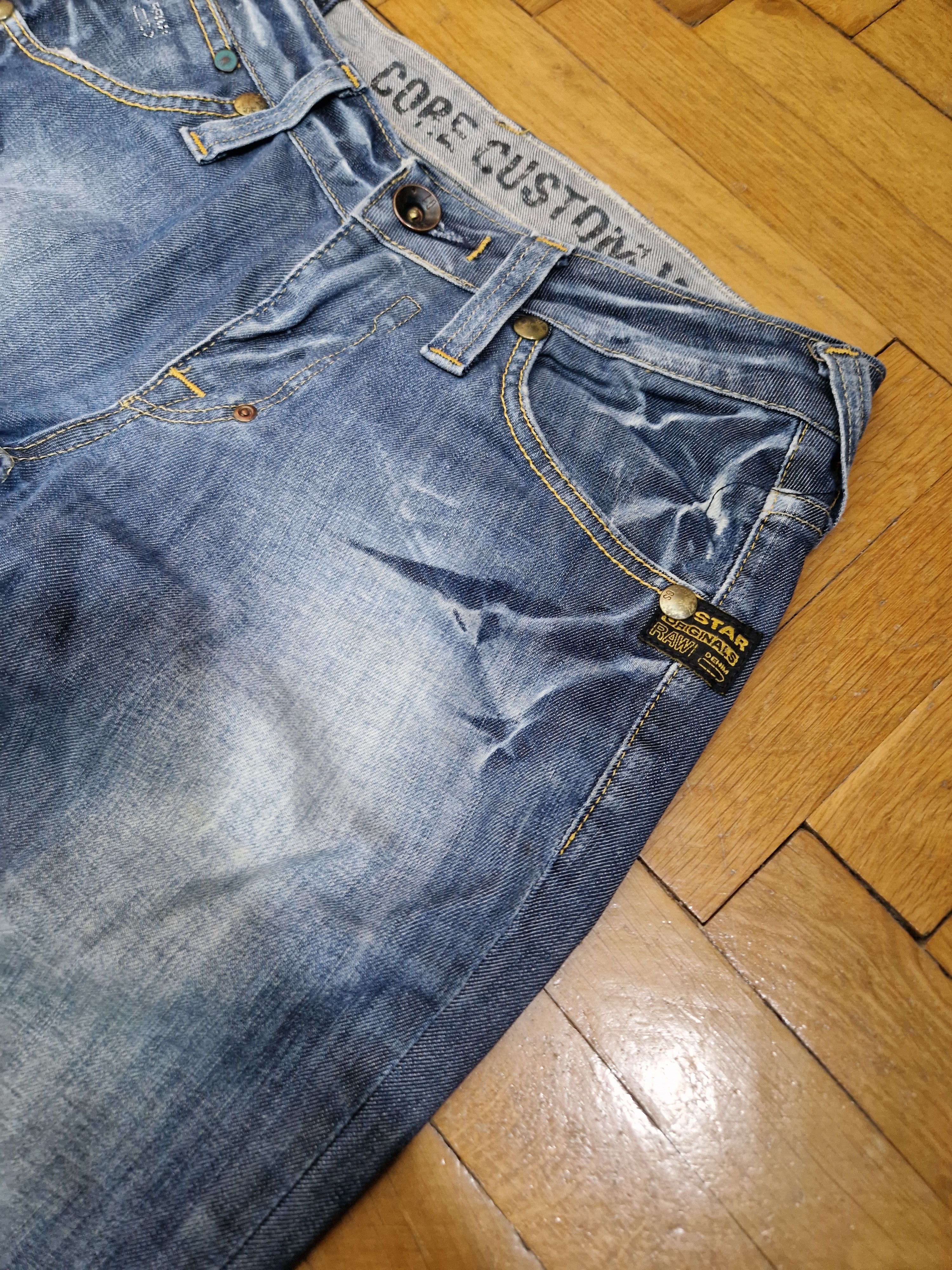 G-Star × Vintage G-Star Raw vintage low waist denim pants flare y2k Size 27" / US 4 / IT 40 - 6 Thumbnail
