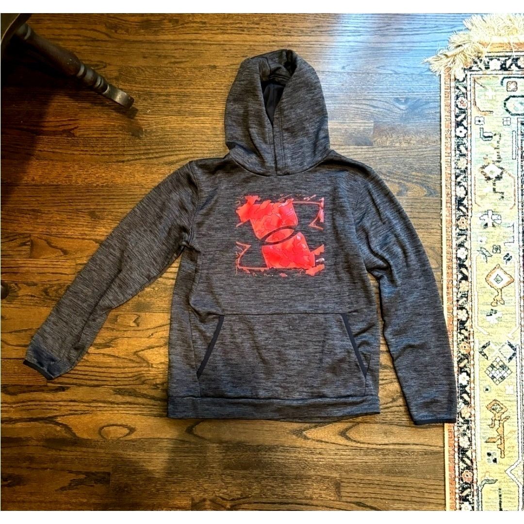 Under Armour Under Armour Dark Grey YXL Hoodie - Excellent Condition! Size US XL / EU 56 / 4 - 2 Thumbnail