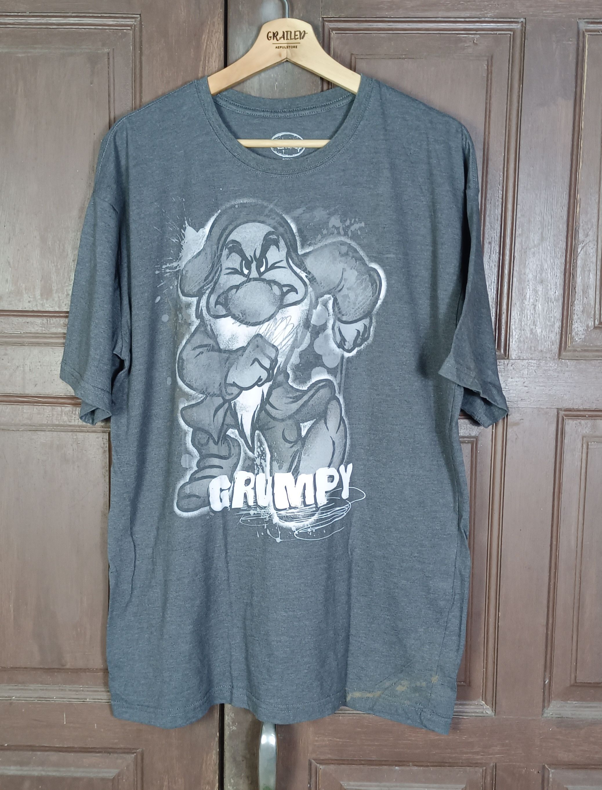 Japanese Brand Grumpy Disney Short Sleeve T Shirt Size US L / EU 52-54 / 3 - 1 Thumbnail