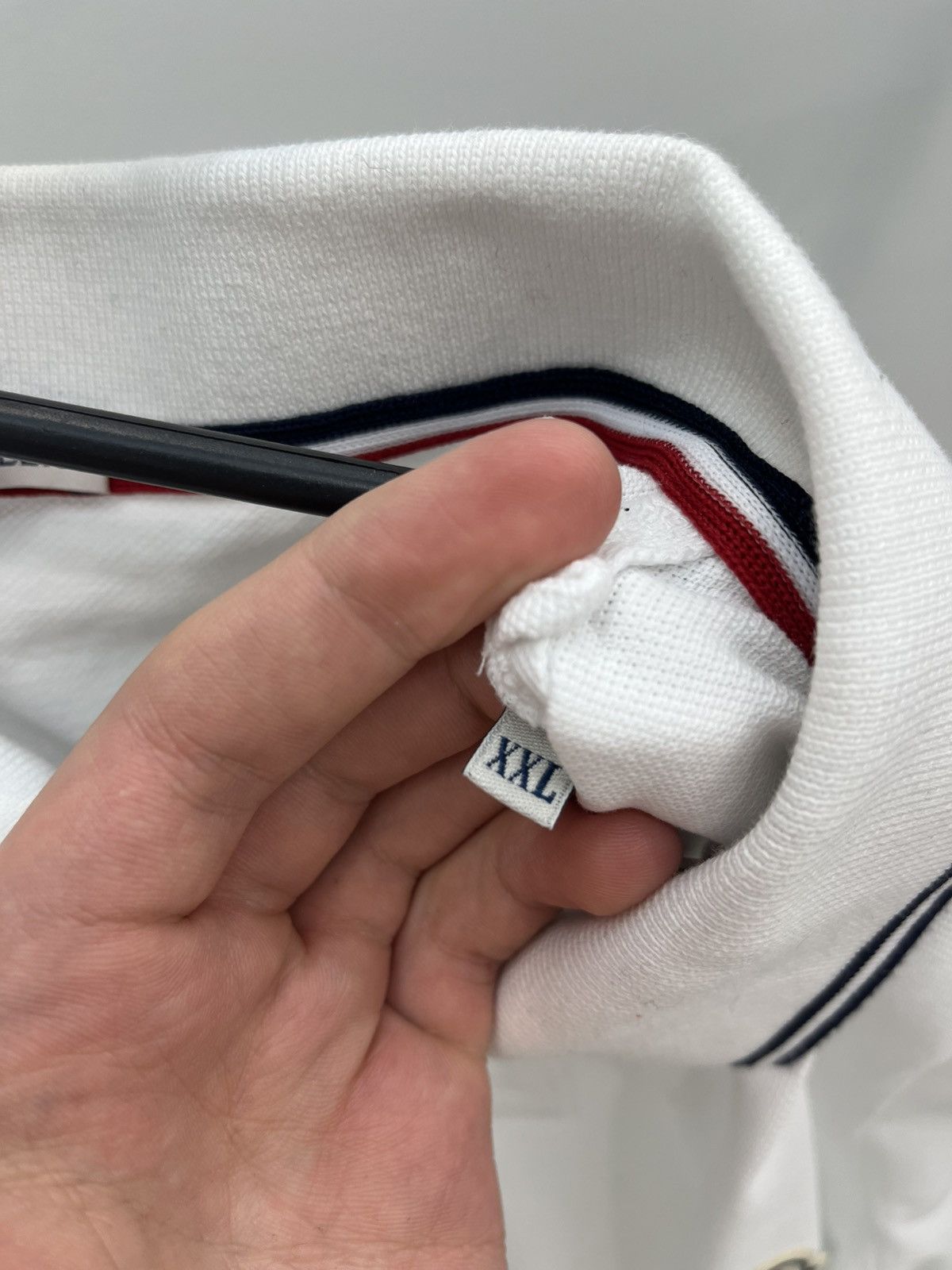 Moncler Moncler Maglia Logo Polo T-Shirt Tee Size US XXL / EU 58 / 5 - 9 Thumbnail