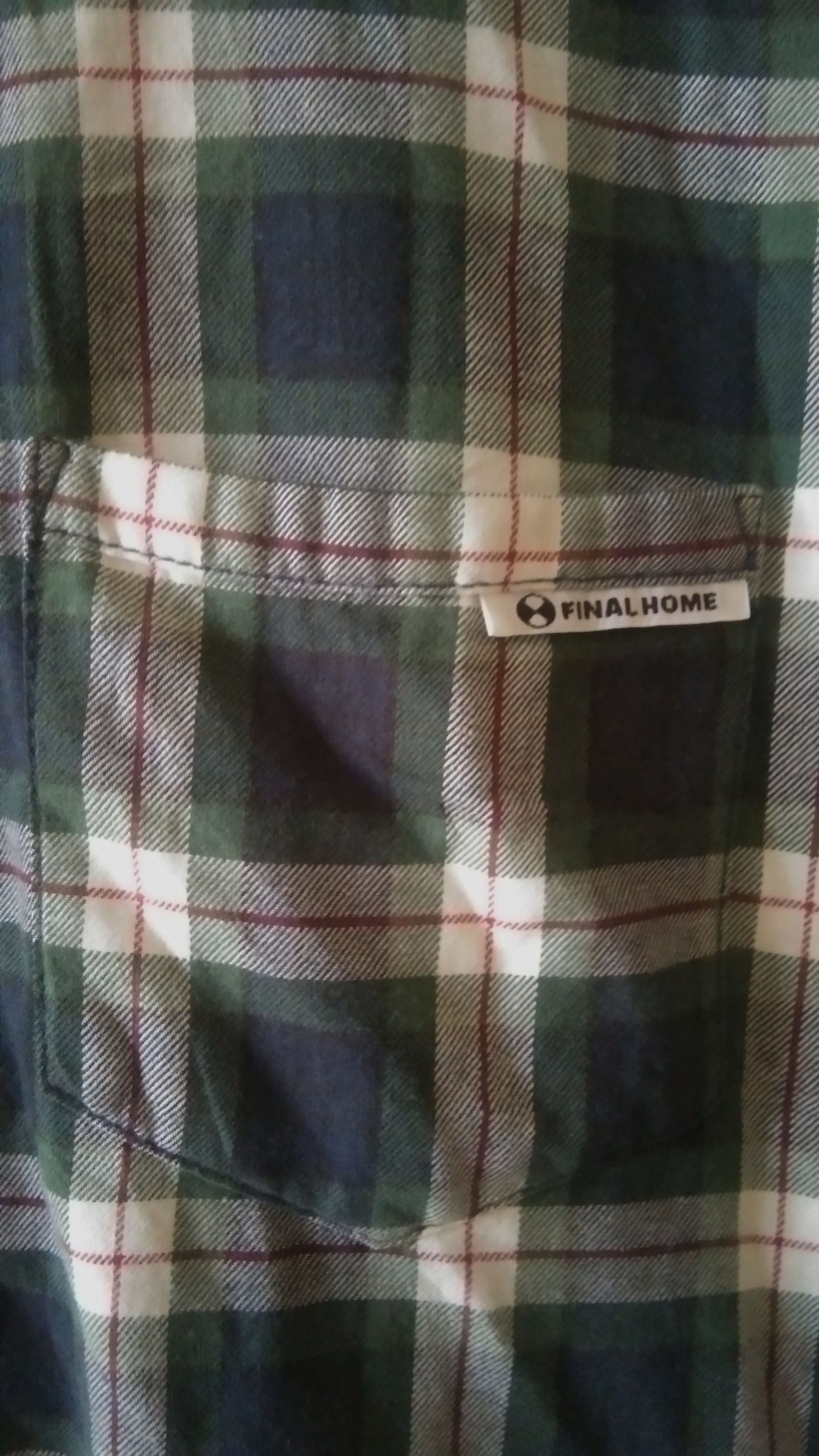 Final Home Final homme plaid shirt Size US M / EU 48-50 / 2 - 3 Thumbnail