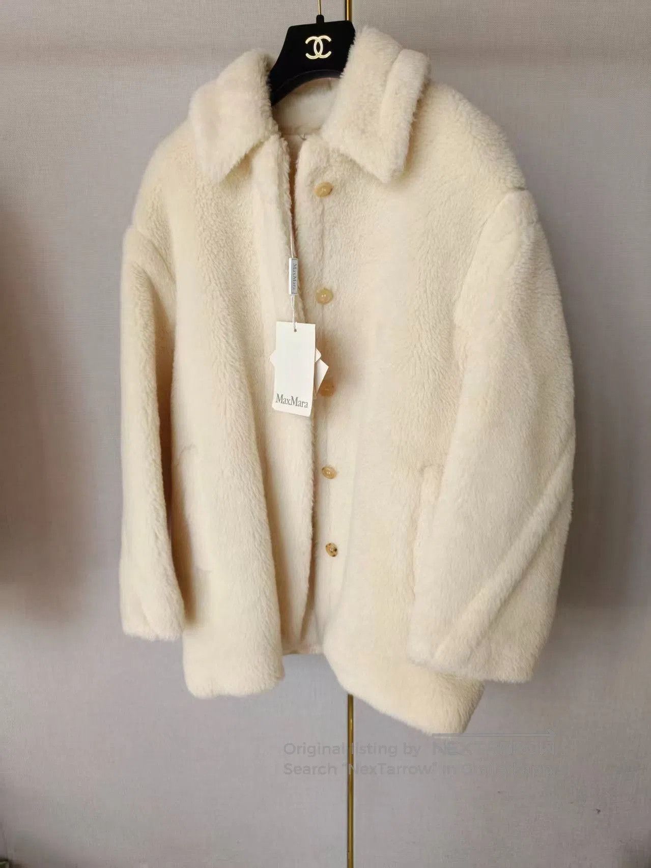 Max Mara Max Mara Authentic Fur Coat. Size M / US 6-8 / IT 42-44 - 1 Thumbnail