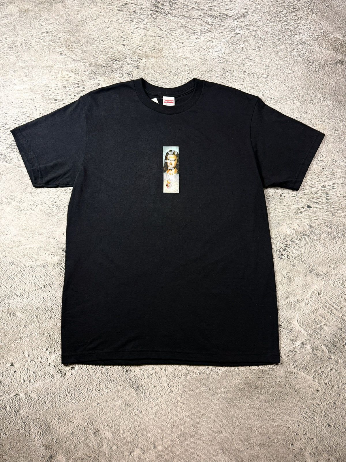 Supreme Supreme FW26 Jesus Prayer Card Box Logo Black T-Shirt
