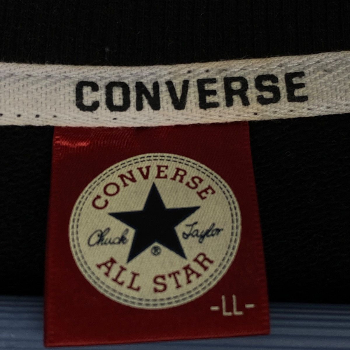 Converse × Vintage Vintage Converse All Star Crewneck Sweatshirt Pullover Size US XL / EU 56 / 4 - 5 Thumbnail