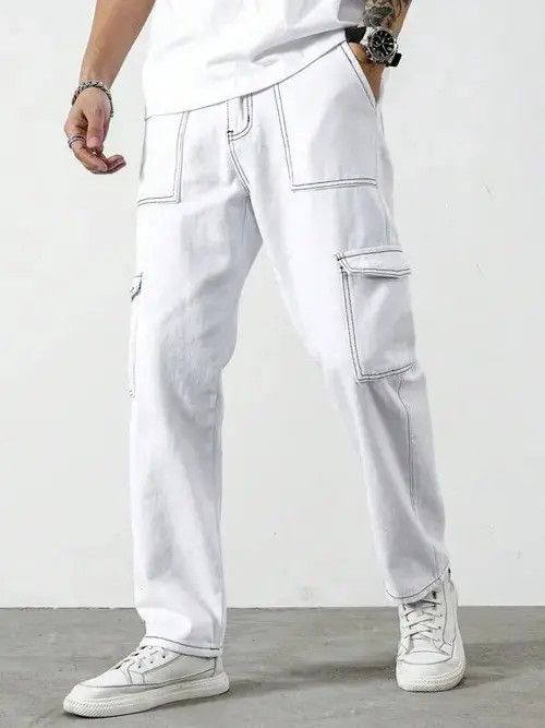 Jean Sachiko x Hino Cargo Stiching Jeans Pants Straight Leg Size US 32 / EU 48 - 7 Thumbnail