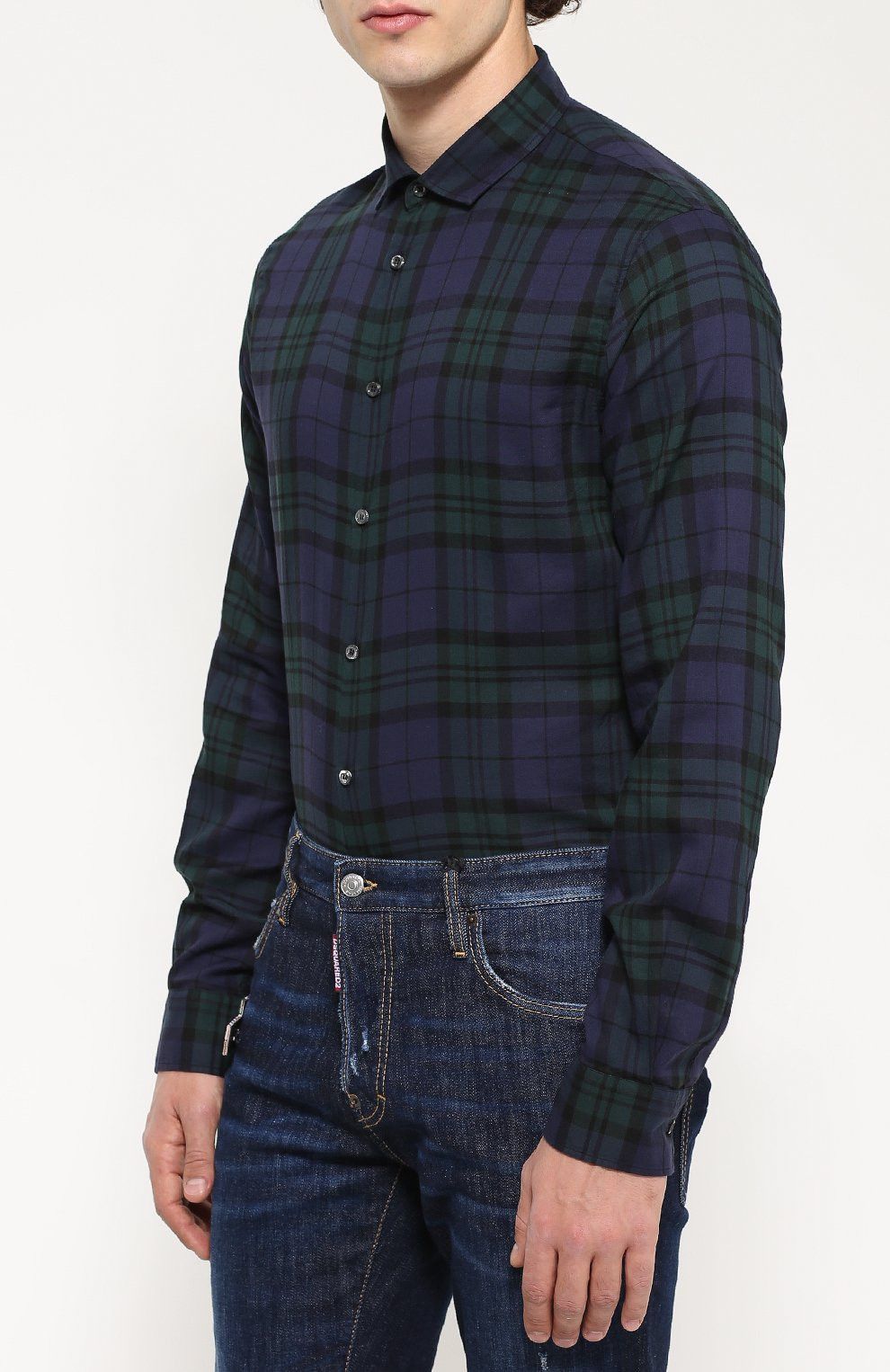 Dsquared2 Dsquared2 tartan check shirt Size US S / EU 44-46 / 1 - 5 Thumbnail