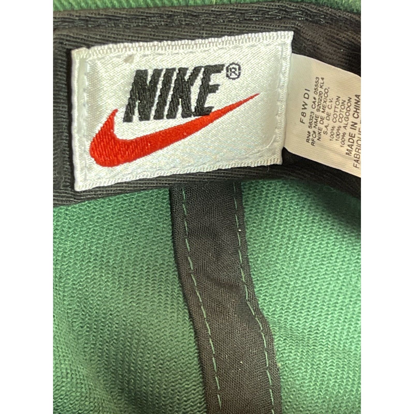 Nike VINTAGE Nike Mens Pro Line 90s Green Bay Packers Hat Cap Strap Back Football Baseball Cap Adjustable Green Mens 90s Size ONE SIZE - 2 Thumbnail