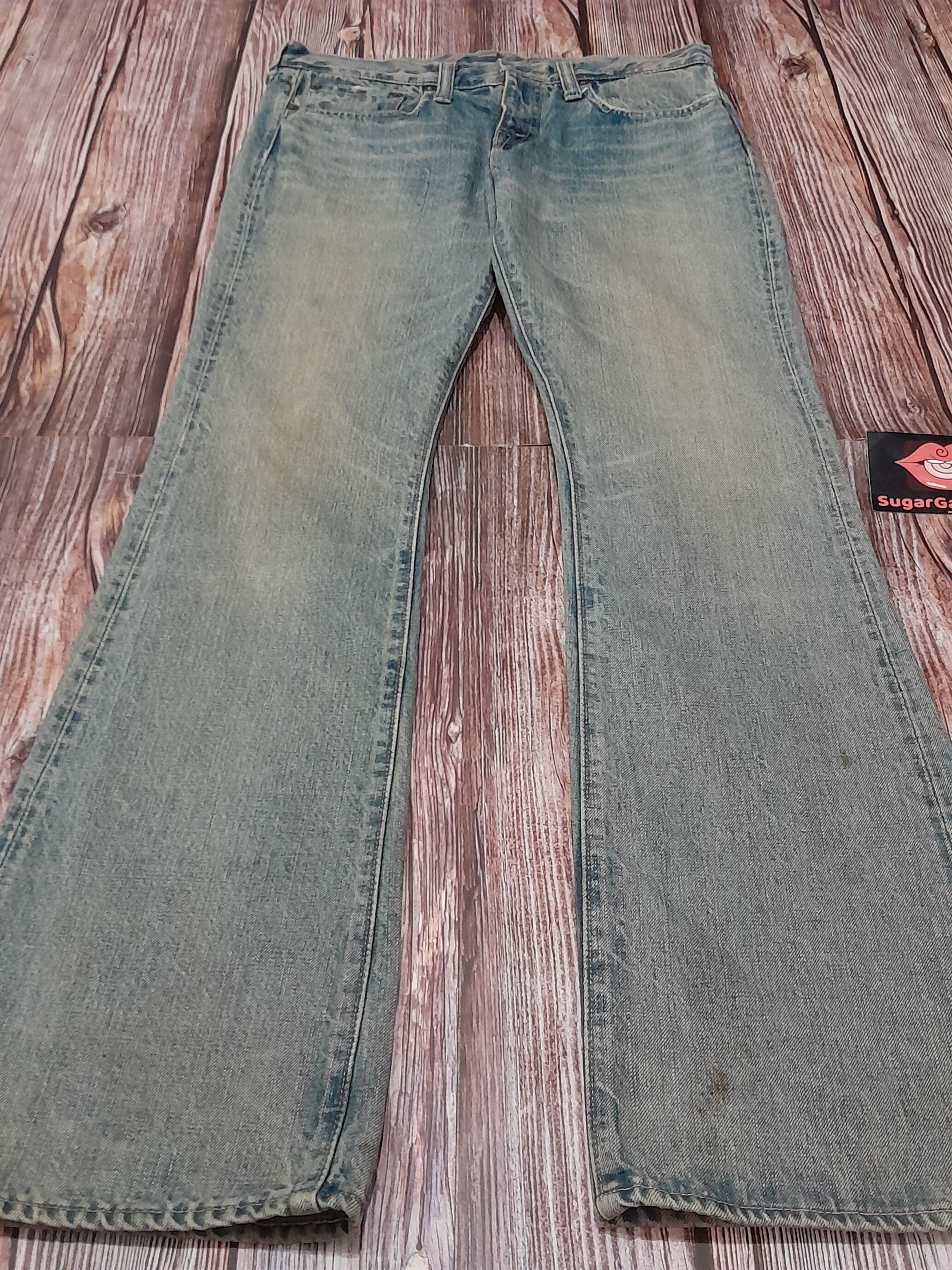 Sugar Cane Sugar Cane Bootcut Flare Bell Bottom Jeans Vintage Size US 32 / EU 48 - 4 Thumbnail
