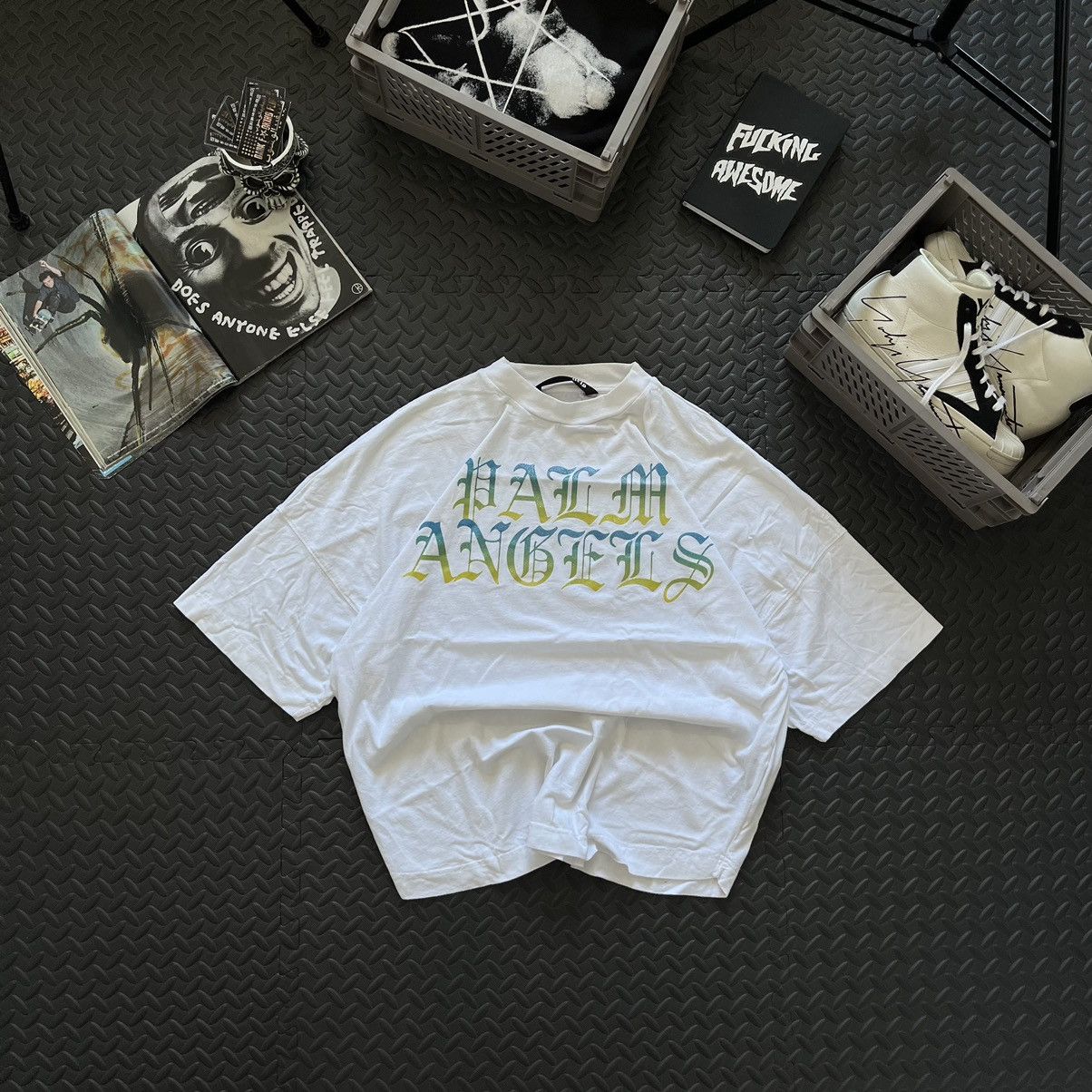 Palm Angels t shirt palm angels oversized fit size m Size US M / EU 48-50 / 2 - 1 Thumbnail