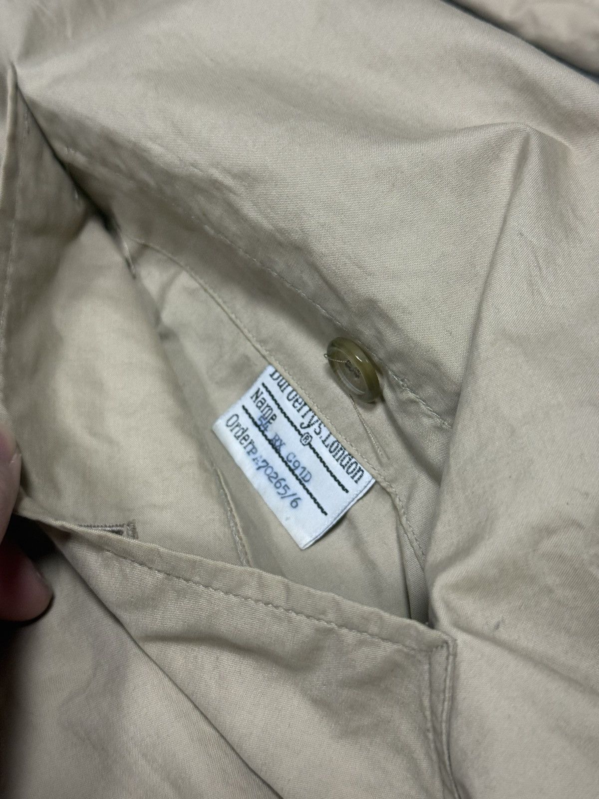 Burberry Burberry double breasted trench coat buttons vintage England Size US L / EU 52-54 / 3 - 5 Thumbnail