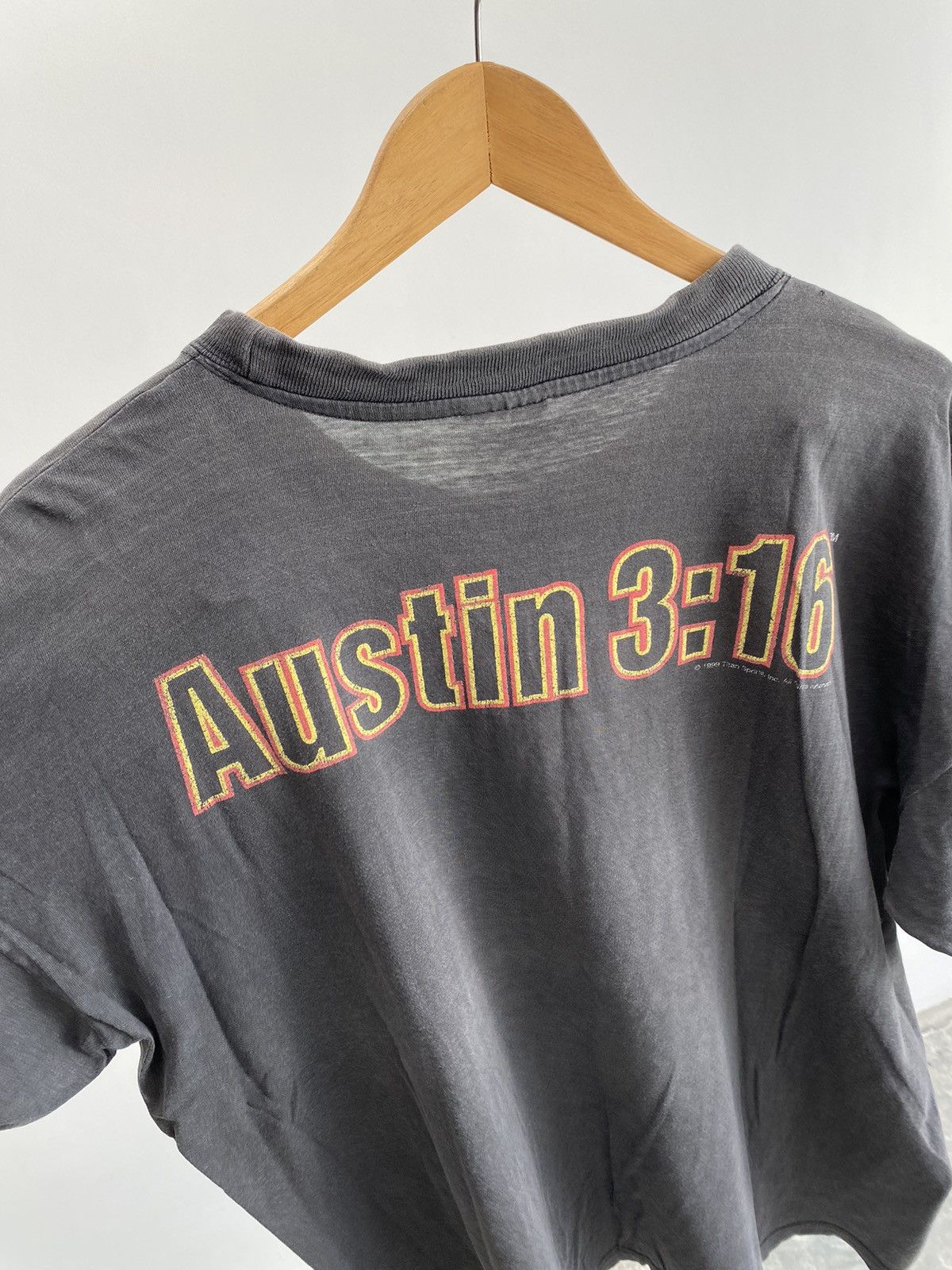 Vintage × WWE Vintage Stone Cold Tee Size US XL / EU 56 / 4 - 7 Thumbnail