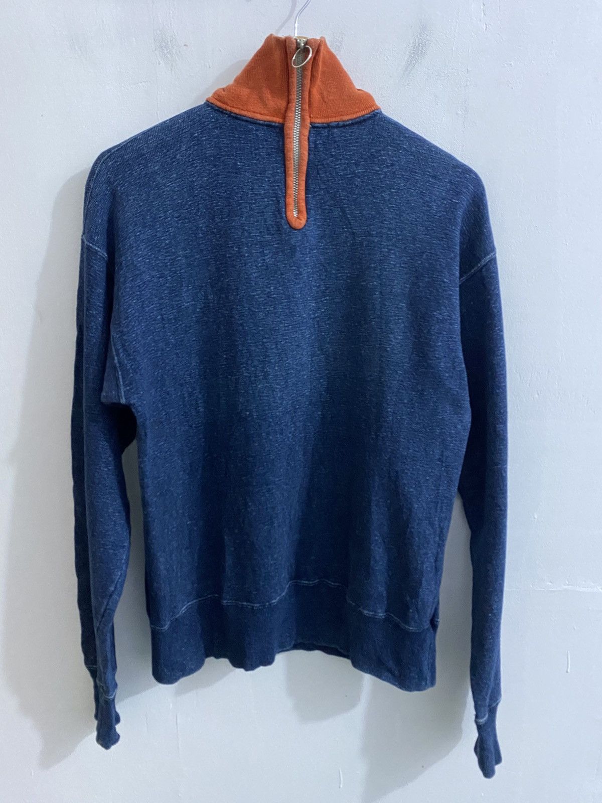 45rpm Joubu De Nagamochi 45RPM Half Zip TwoTone Sweater Size US L / EU 52-54 / 3 - 3 Thumbnail