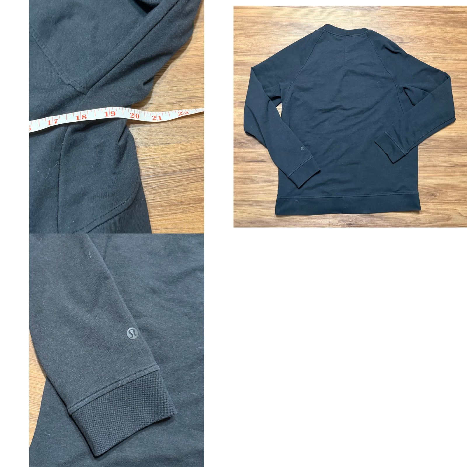 Lululemon Lululemon City Sweat Crew CorePower Yoga Black Pullover Mens Sz M Size US M / EU 48-50 / 2 - 8 Thumbnail