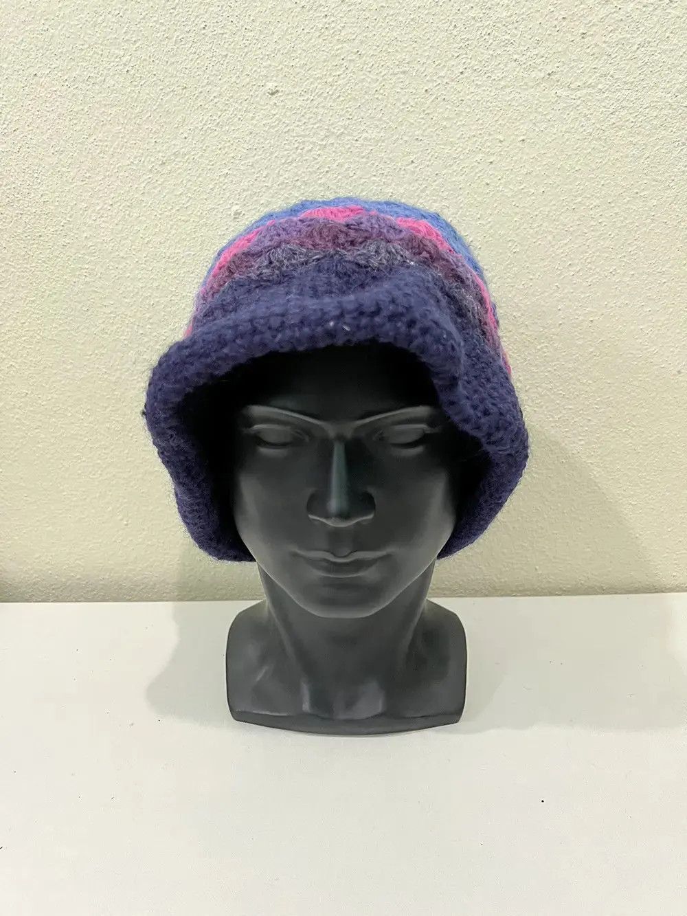Japanese Brand Japanese Brand Knitted Handmade Beanie Hat Size ONE SIZE - 2 Thumbnail