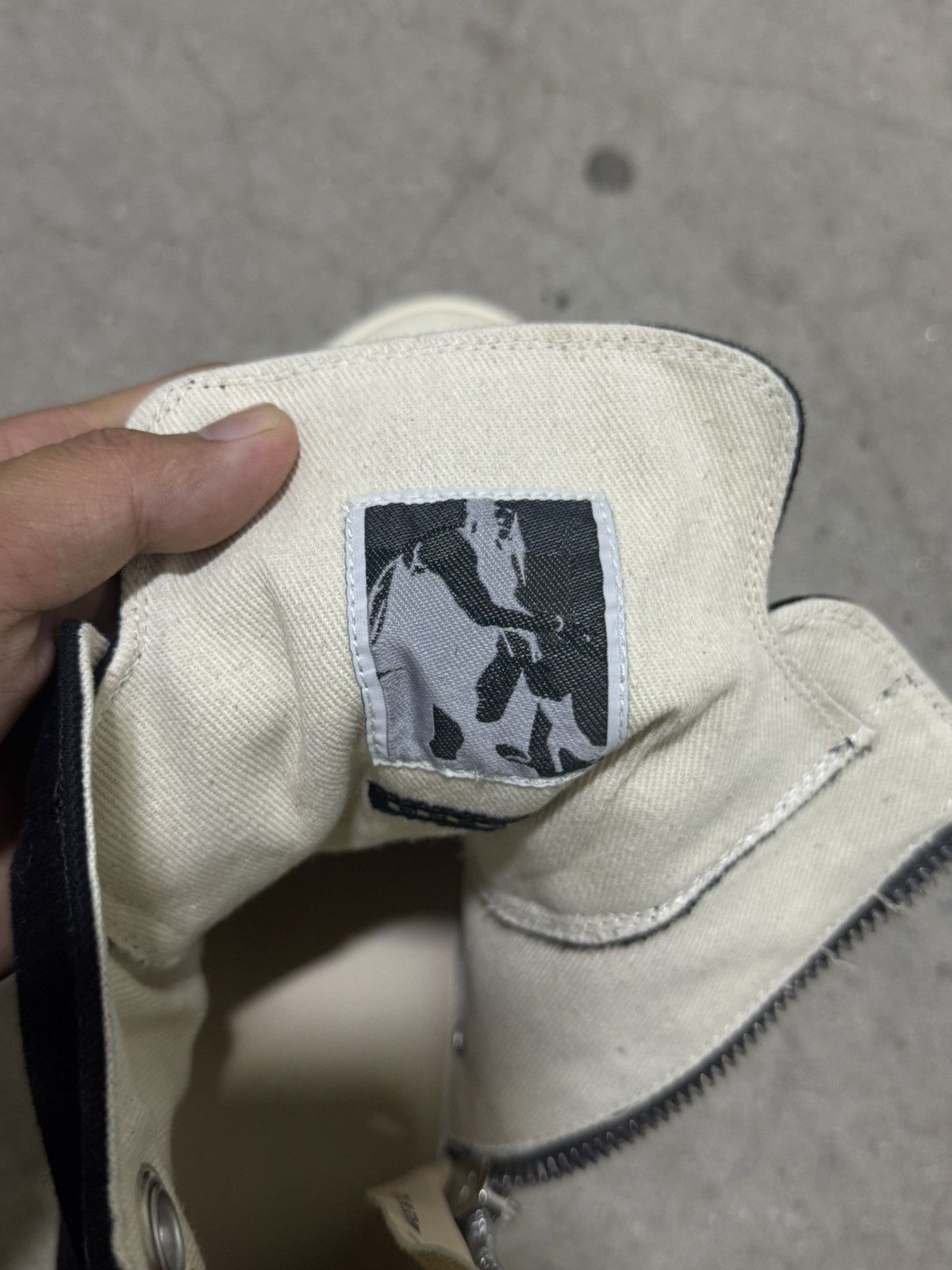 Rick Owens Rick Owens Ramones Eyelet Size US 12.5 / EU 45-46 - 9 Thumbnail