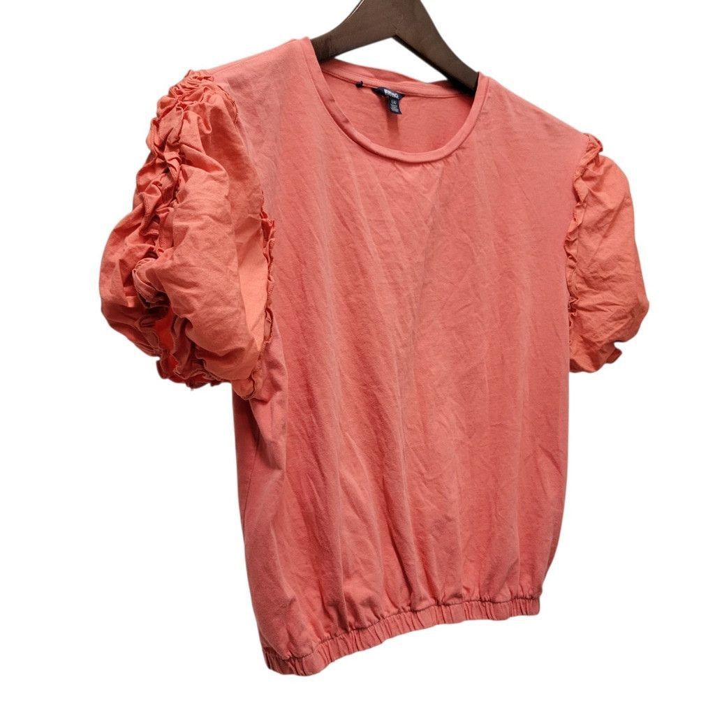 Buffalo David Bitton Buffalo David Bitton Women's Puff Short Sleeves Blouse Large Size L / US 10 / IT 46 - 3 Thumbnail