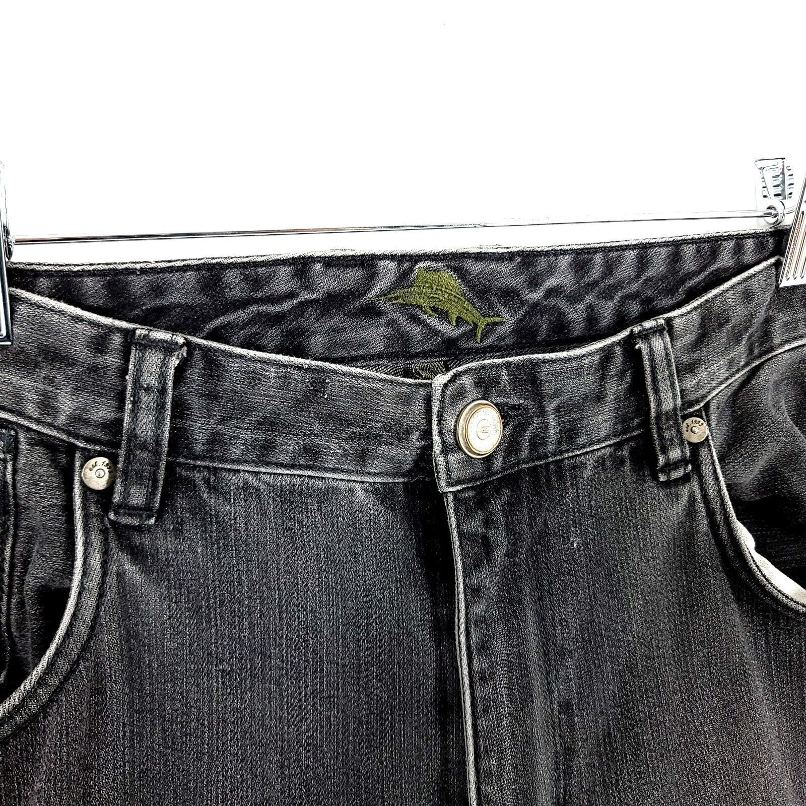 Tommy Bahama Tommy Bahama Authentic Cotton Polyester Gray Mid Rise Jeans Size US 42 / EU 58 - 3 Thumbnail