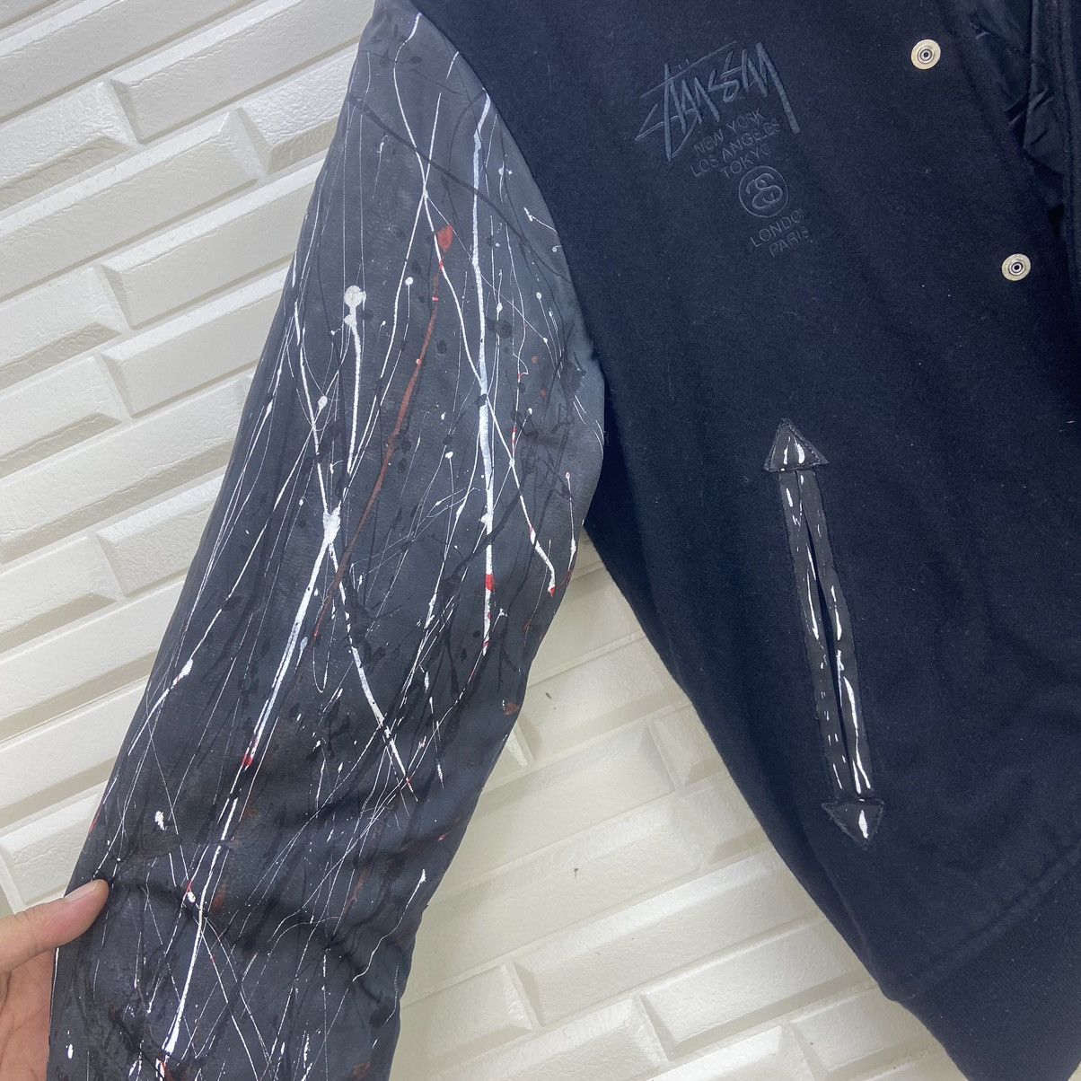 Stussy Custom Made Painting Color Stussy Spell Out Big Logo Varsity Size US S / EU 44-46 / 1 - 22 Thumbnail