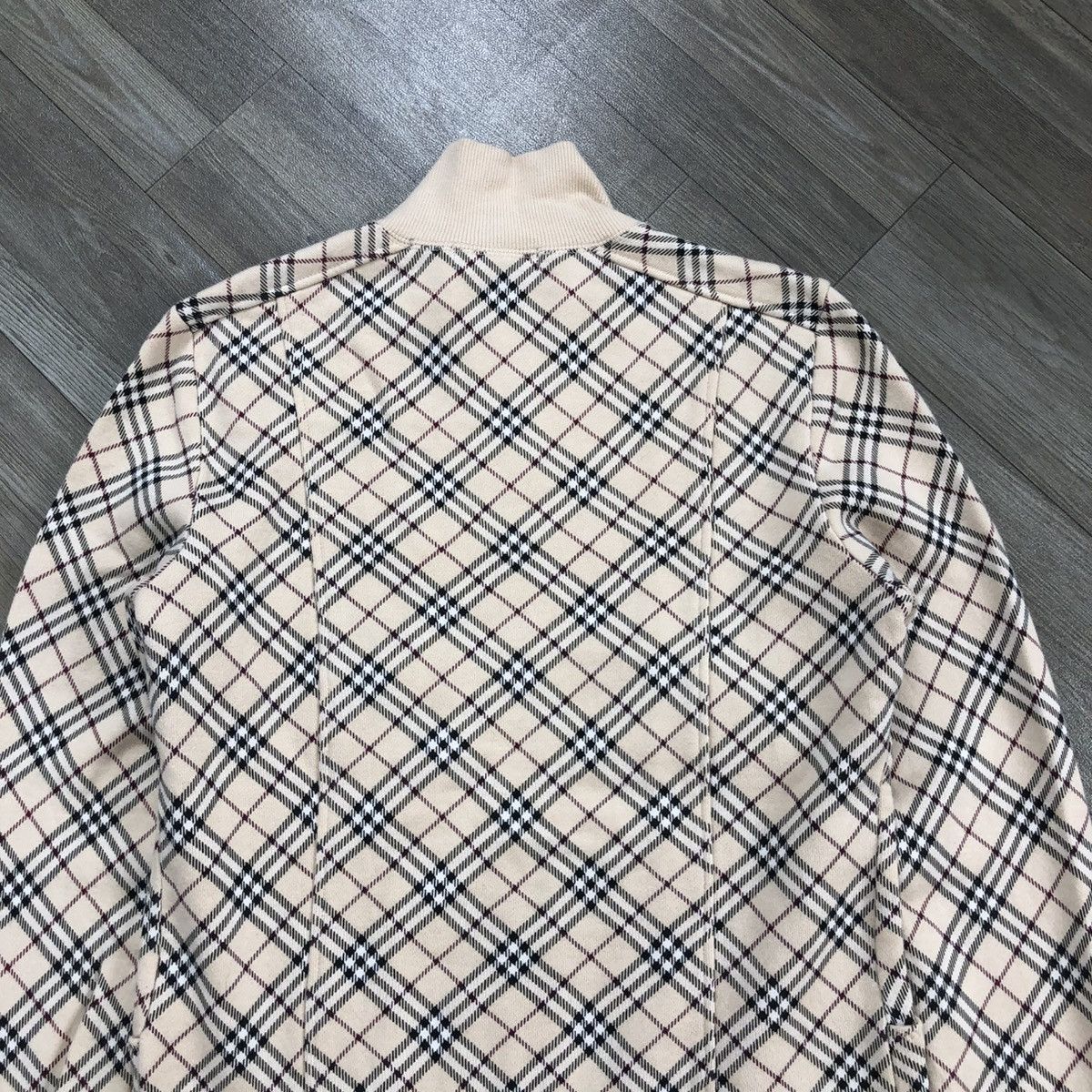 Burberry Luxury Burberry London Blue Label Nova Check Track Jacket Size US S / EU 44-46 / 1 - 12 Thumbnail