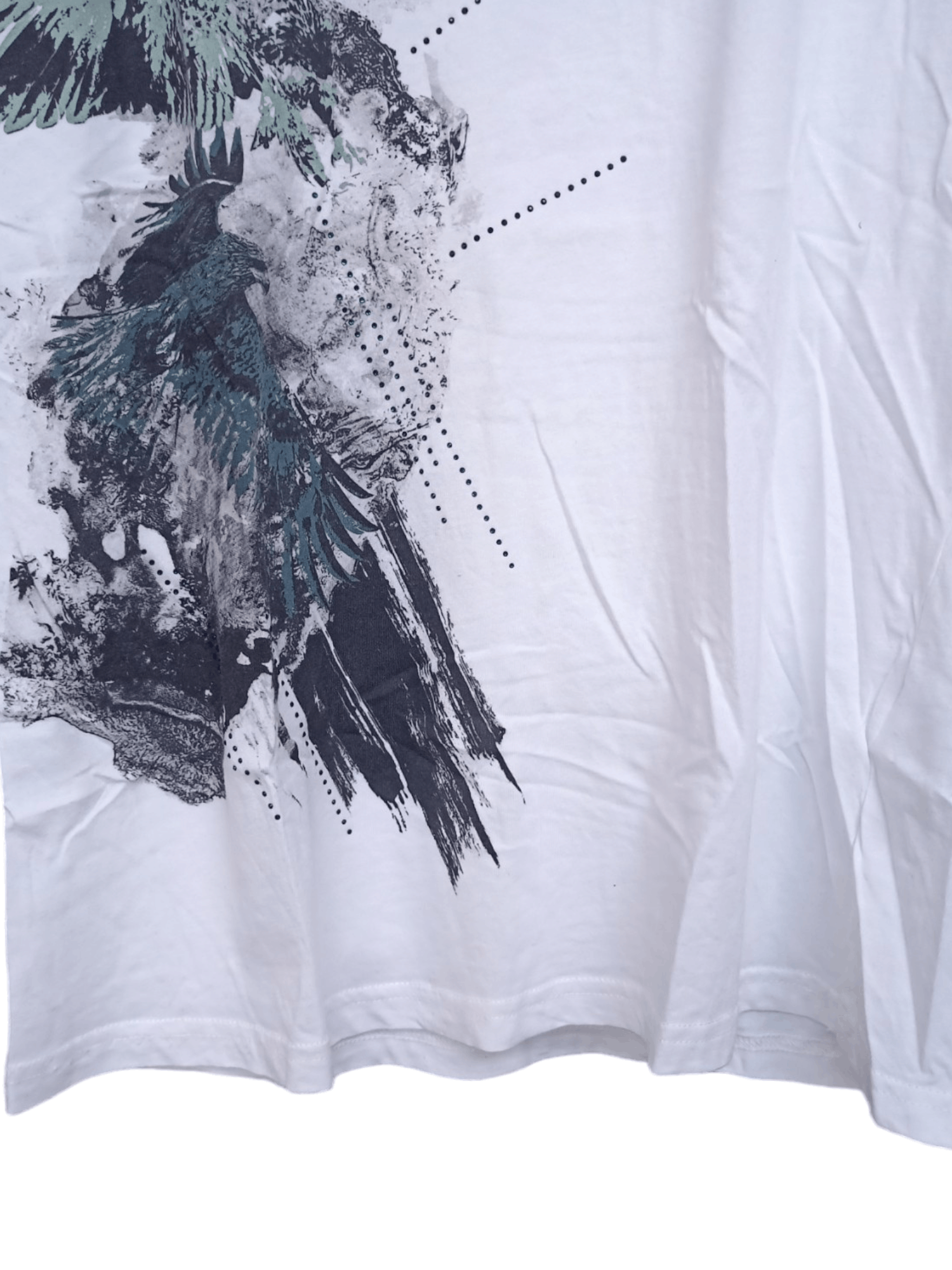 Tornado Mart Tornado Mart Eagle Concept V Neck Short Sleeve T- Shirt Size US L / EU 52-54 / 3 - 5 Thumbnail