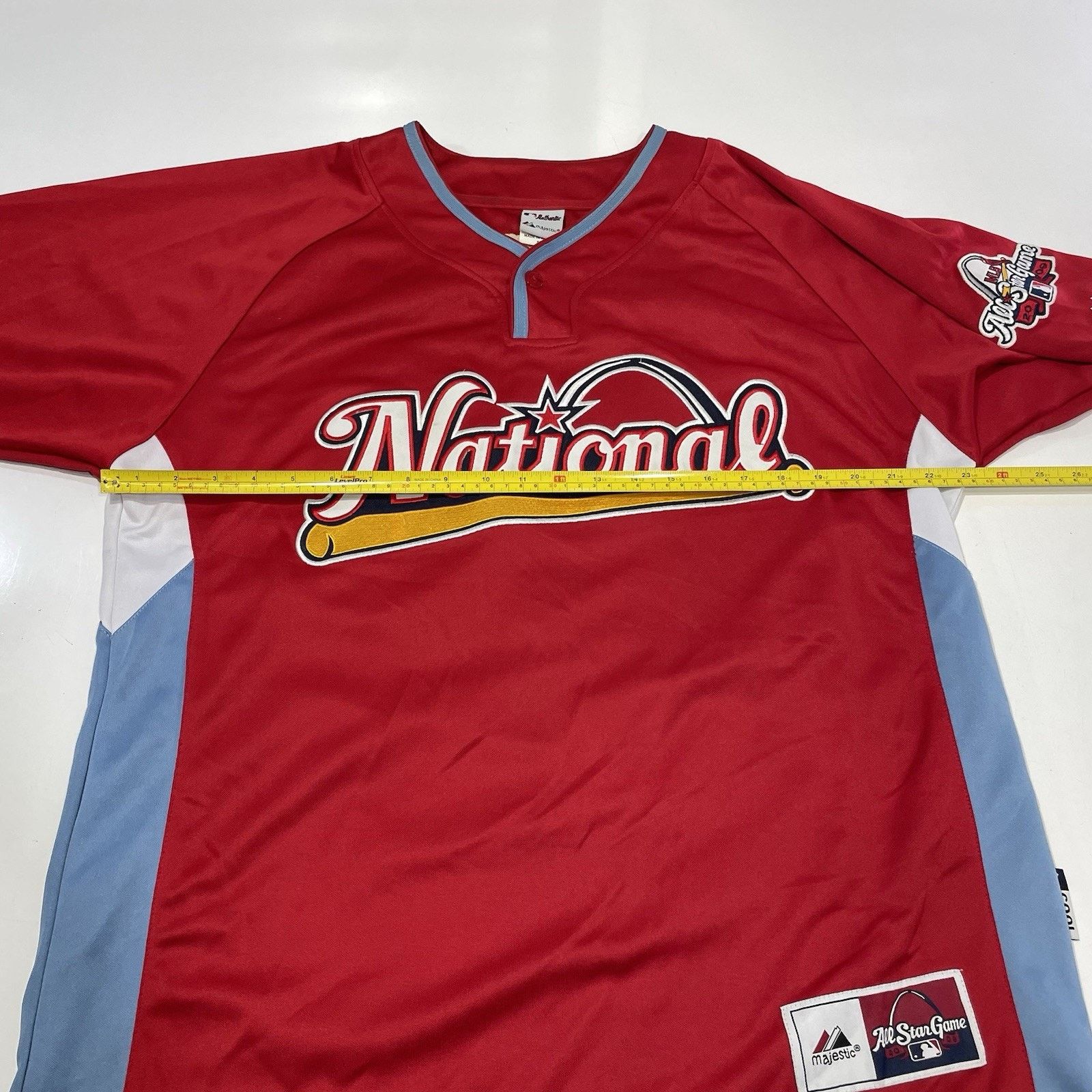 Majestic Adrian Gonzalez #23 Padres 2009 NL MLB All Star Jersey 52 Size US L / EU 52-54 / 3 - 7 Thumbnail