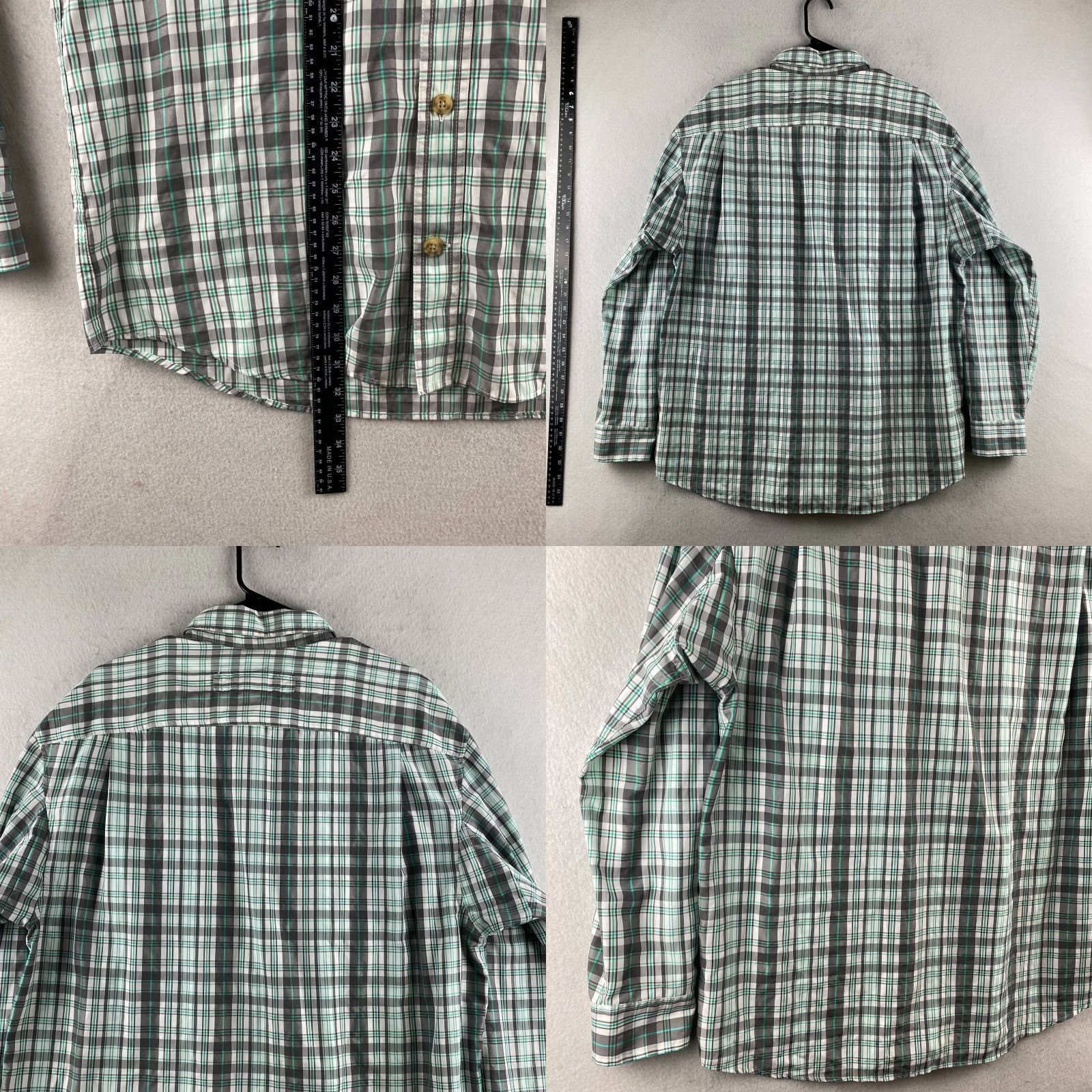 Vintage Duluth Button-Up Shirt Mens L Plaid Green Long Sleeve Casual Shirt Mens L Green Duluth Button-Up Shirt Size US L / EU 52-54 / 3 - 9 Thumbnail