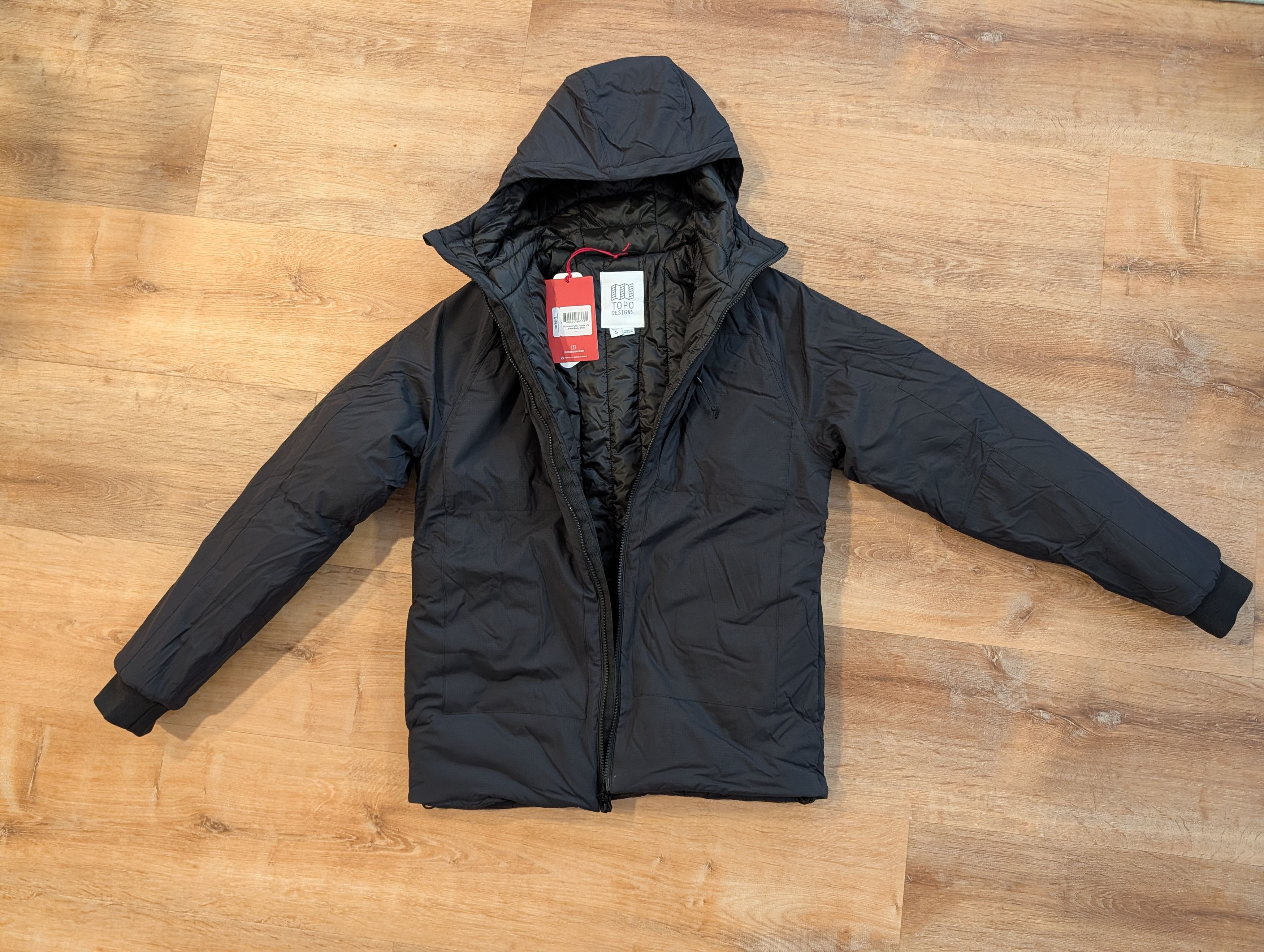 Topo Designs Men's Mountain Puffer Hoodie Size US S / EU 44-46 / 1 - 1 Thumbnail