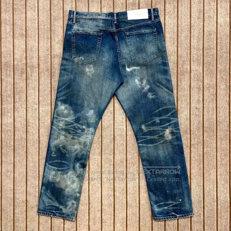Neighborhood Neighborhood size XL Distressed Blue Dirty Pants Size US 27 - 2 Thumbnail