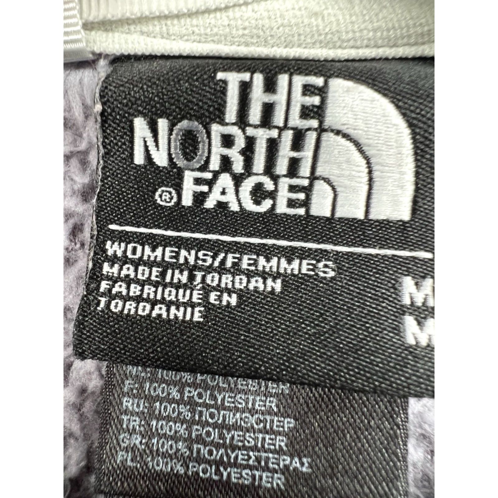 The North Face THE NORTH FACE Women's Osito Fleece Zip Front Light Purple Jacket Hoodie Size M Size M / US 6-8 / IT 42-44 - 5 Thumbnail